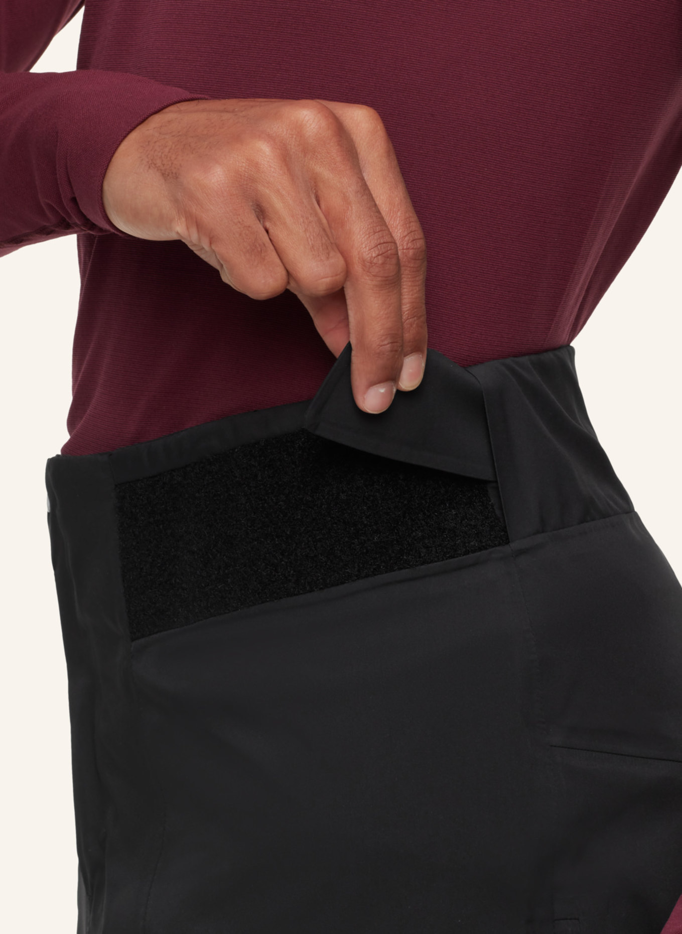 MAMMUT Hardshellhose HALDIGRAT LIGHT HS: SCHWARZ