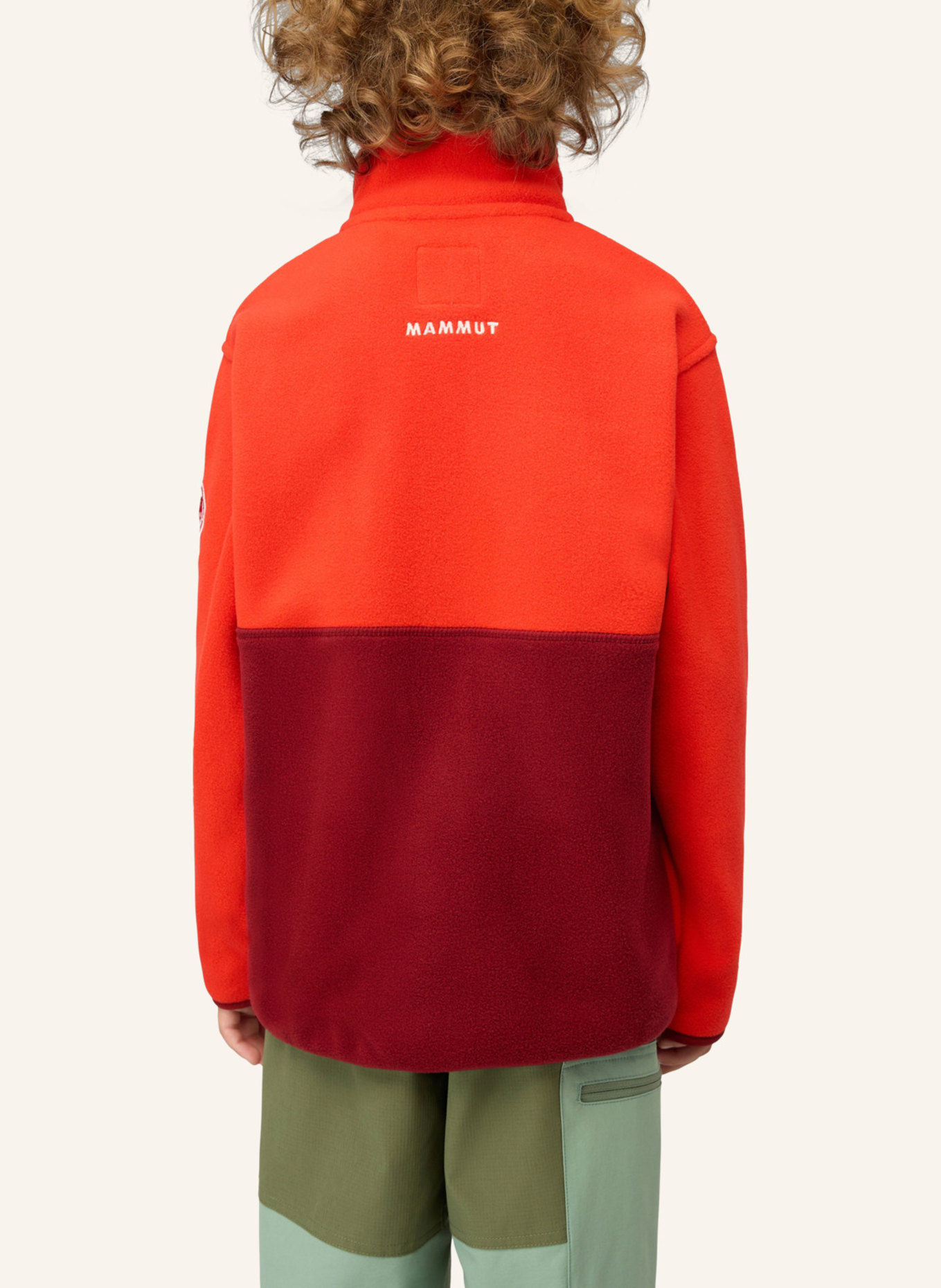 MAMMUT Pullover WAYMARKER: ROT