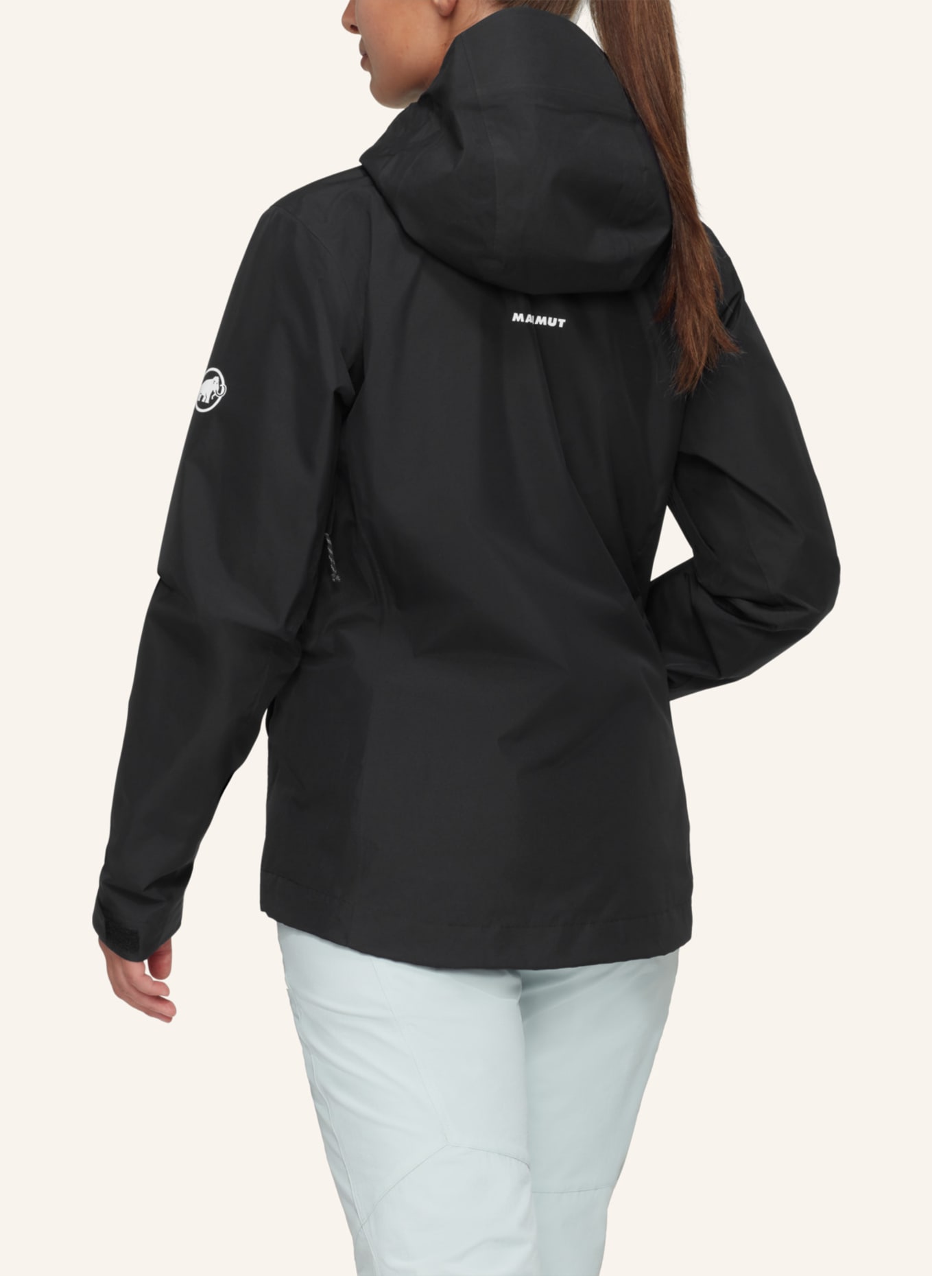MAMMUT Treeline HS Hooded Jacket Women: SCHWARZ