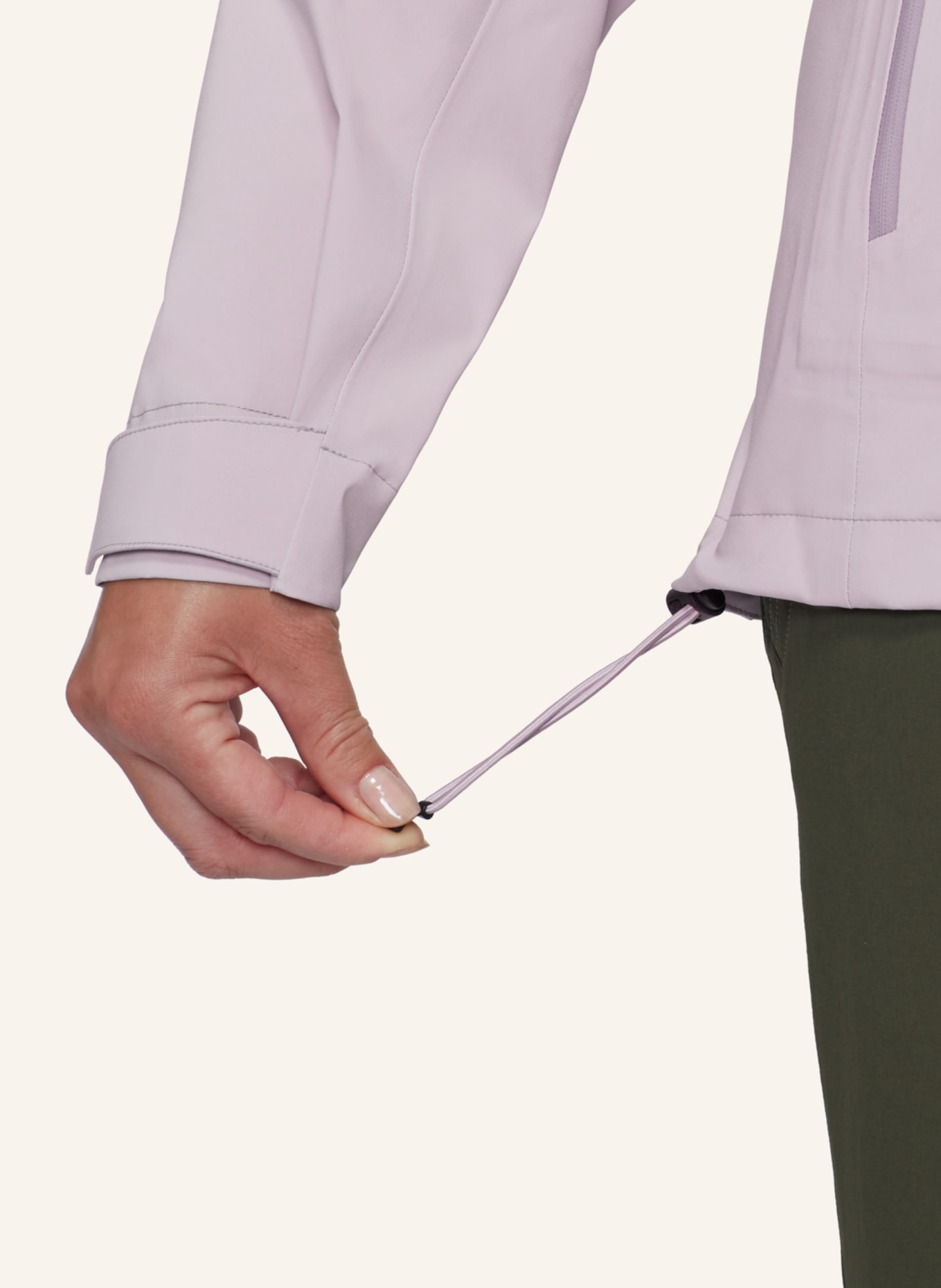 MAMMUT Funktionsjacke LINARD: LILA