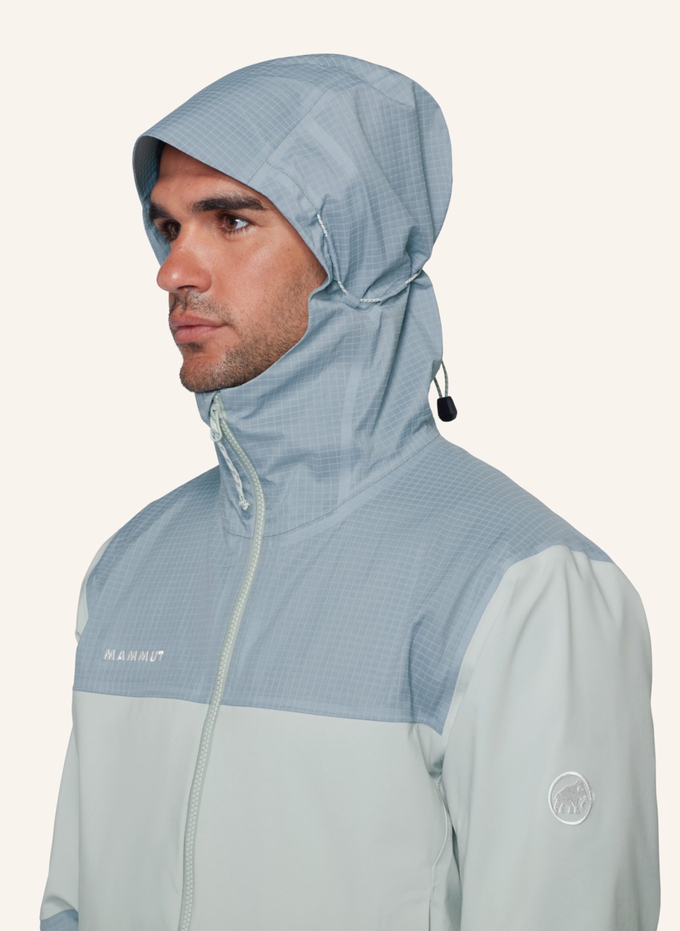 MAMMUT Hardshell-Jacke DUCAN GUIDE HS HOODED: GRÜN