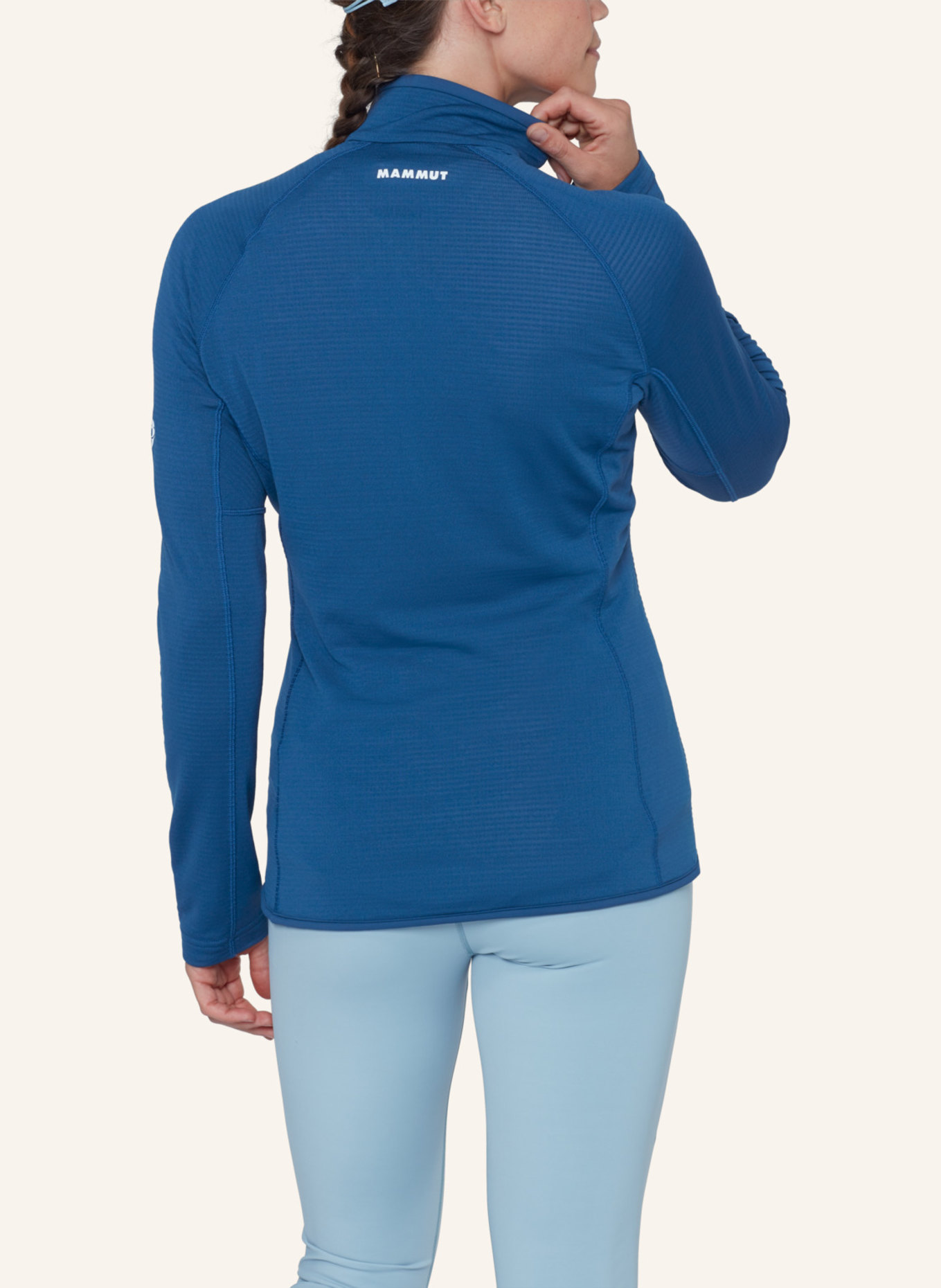 MAMMUT Midlayerpullover AENERGY LIGHT ML HALF ZIP PULL: BLAU