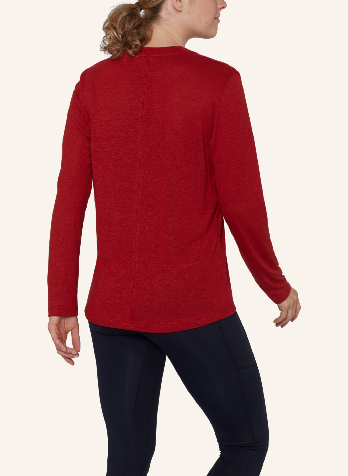MAMMUT Longsleeve MASSONE LIGHT: ROT