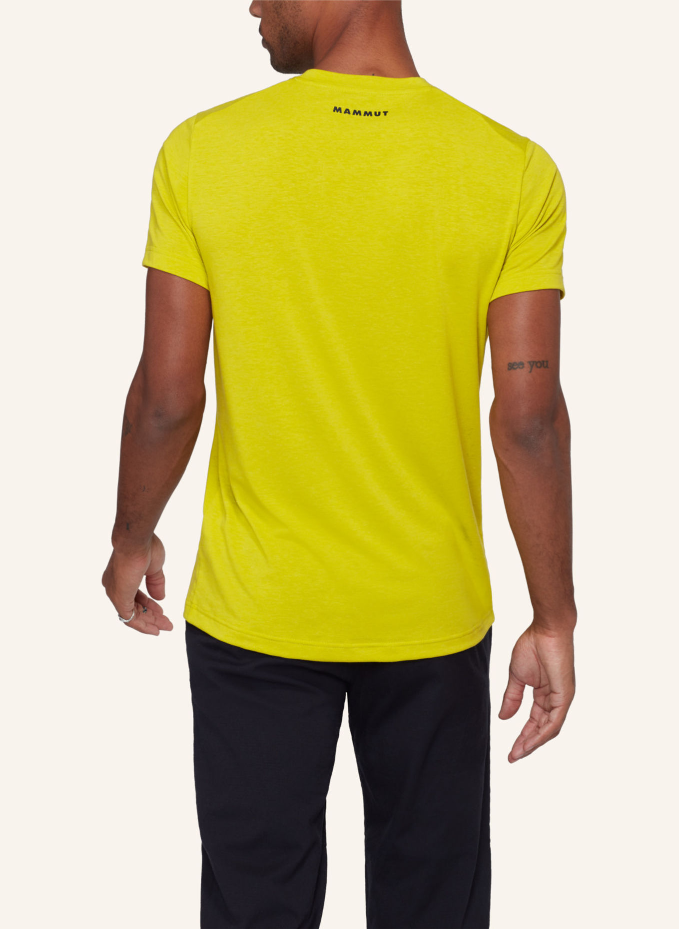 MAMMUT T-Shirt TROVAT: GELB