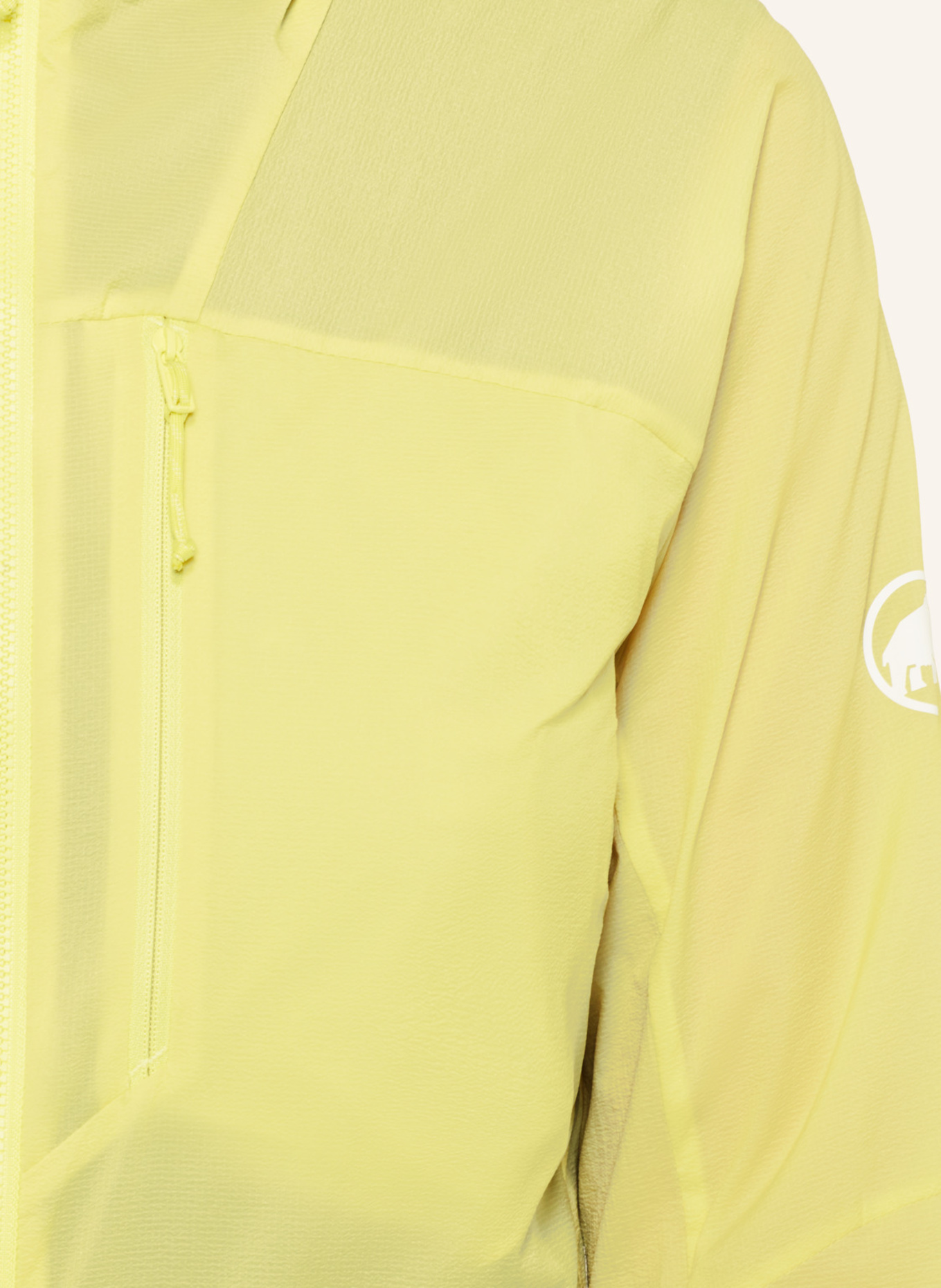 MAMMUT Aenergy WB Hooded Jacket Women: GELB