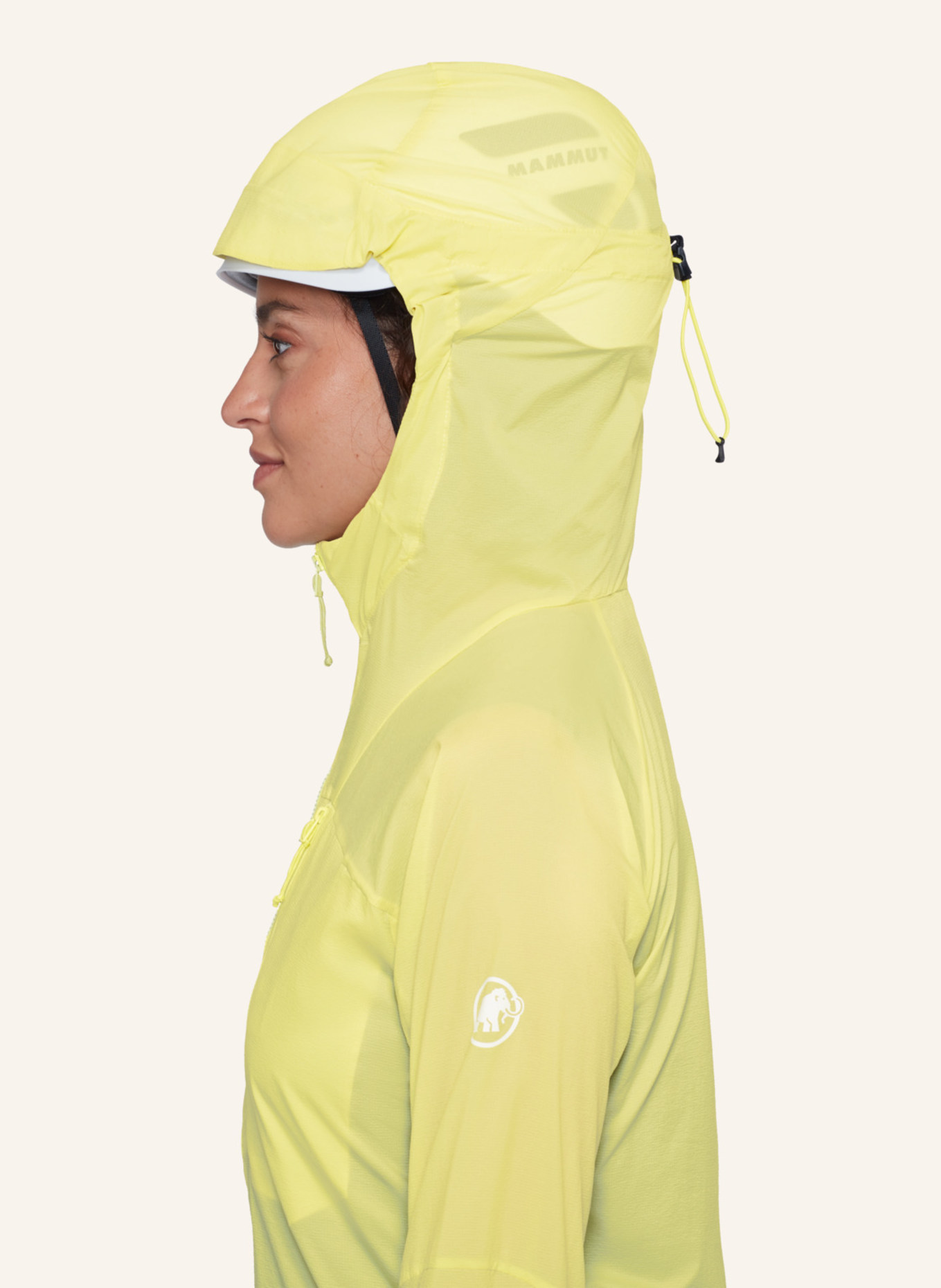 MAMMUT Aenergy WB Hooded Jacket Women: GELB