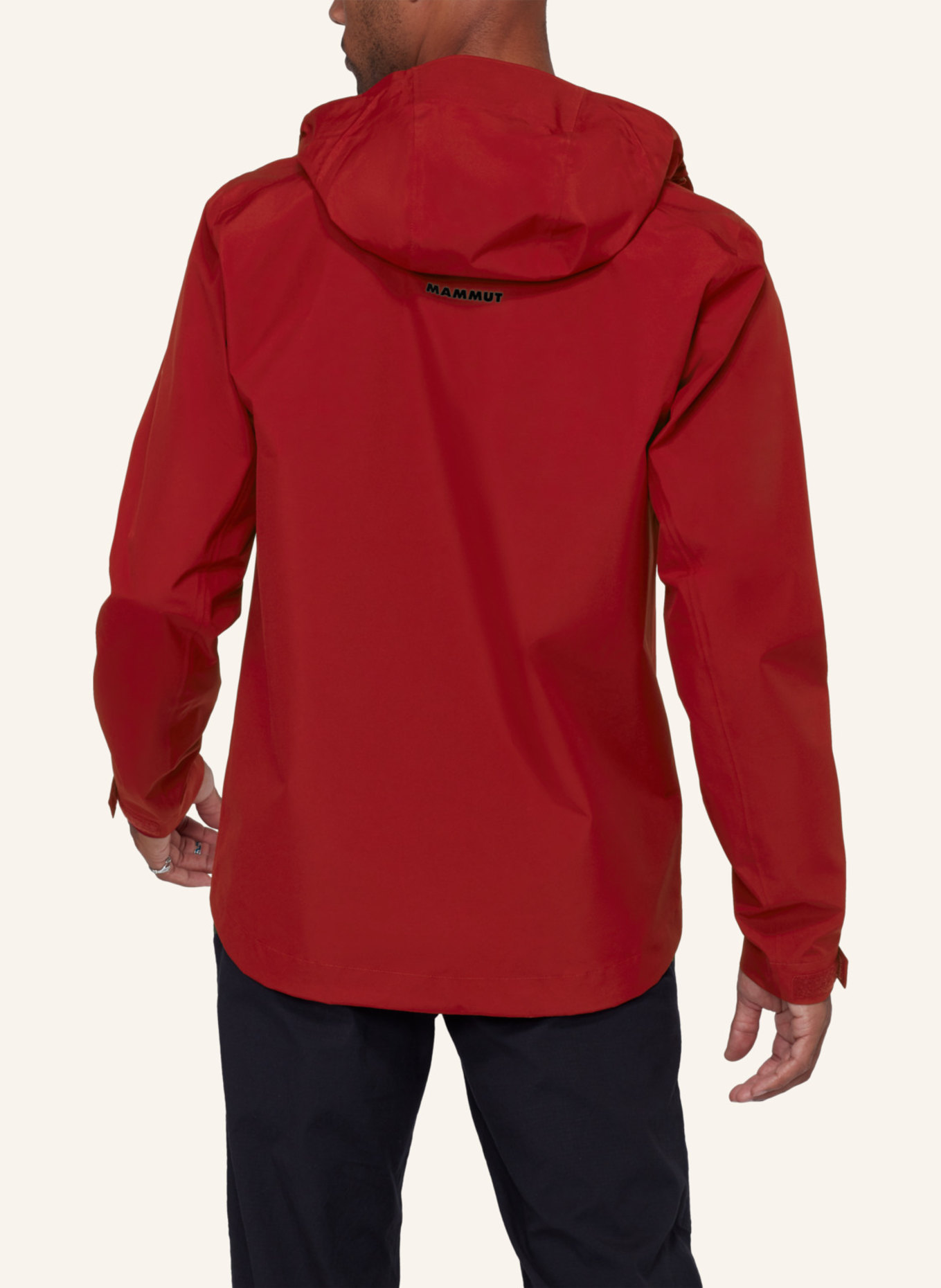 MAMMUT Hardshelljacke CRATER LIGHT HS HOODED: ROT