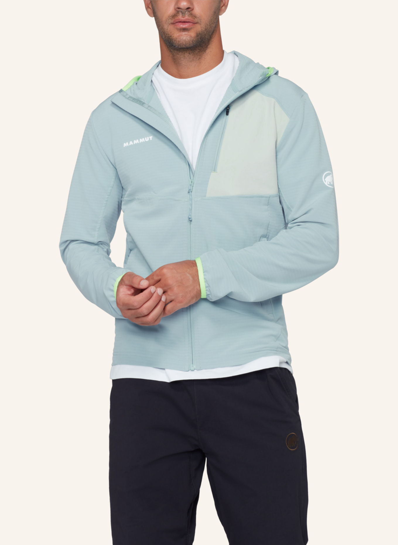 MAMMUT Funktionsjacke MADRIS LIGHT: BLAU