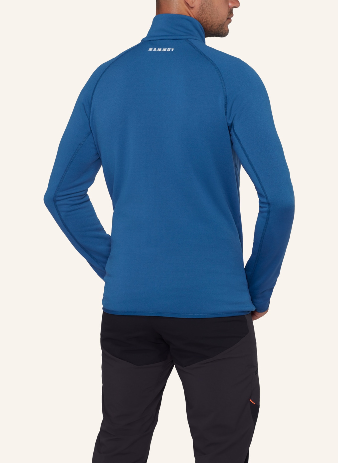 MAMMUT Midlayer-Jacke ACONCAGUA: SCHWARZ/ BLAU