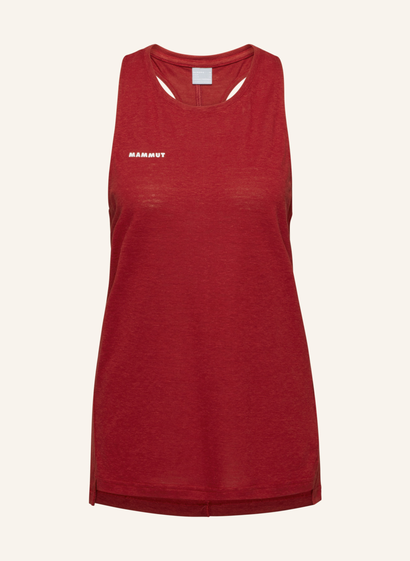 MAMMUT Tanktop MASSONE LIGHT: ROT