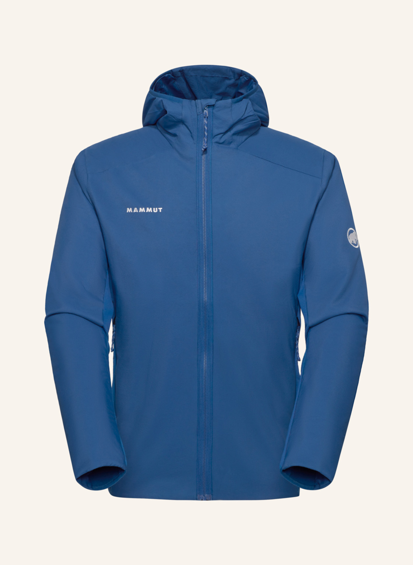 MAMMUT Hybridjacke RIME LIGHT IN HYBRID mit Kapuze: BLAU