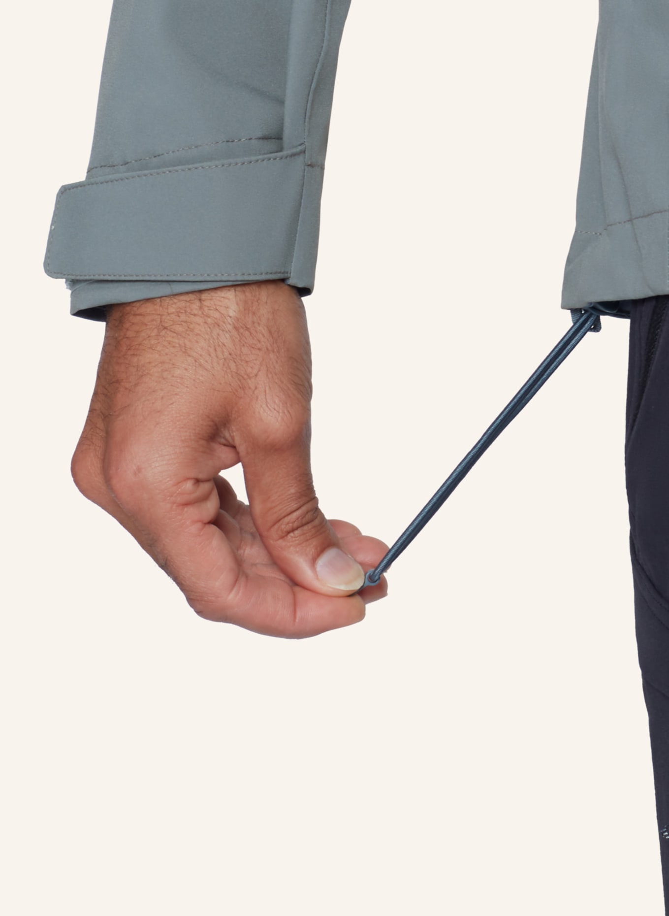 MAMMUT Hardshell-Jacke LINARD GUIDE HS: GRAU