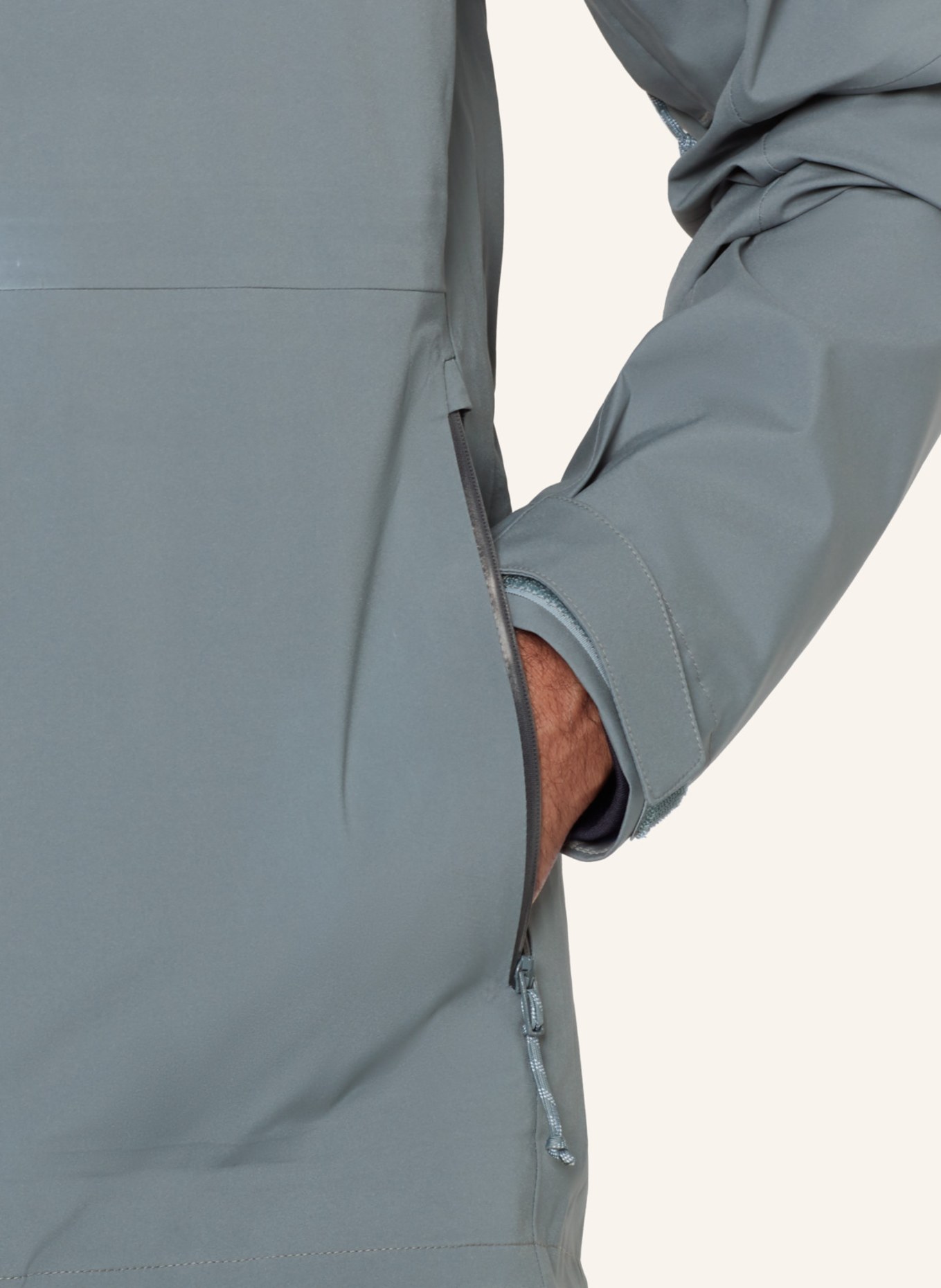 MAMMUT Hardshell-Jacke LINARD GUIDE HS: GRAU