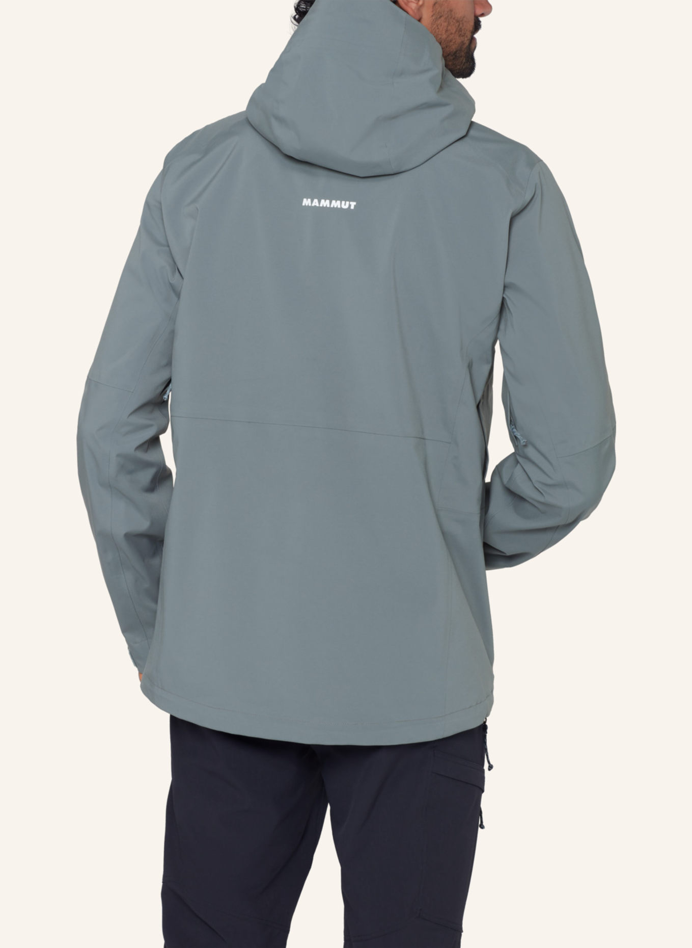 MAMMUT Hardshell-Jacke LINARD GUIDE HS: GRAU