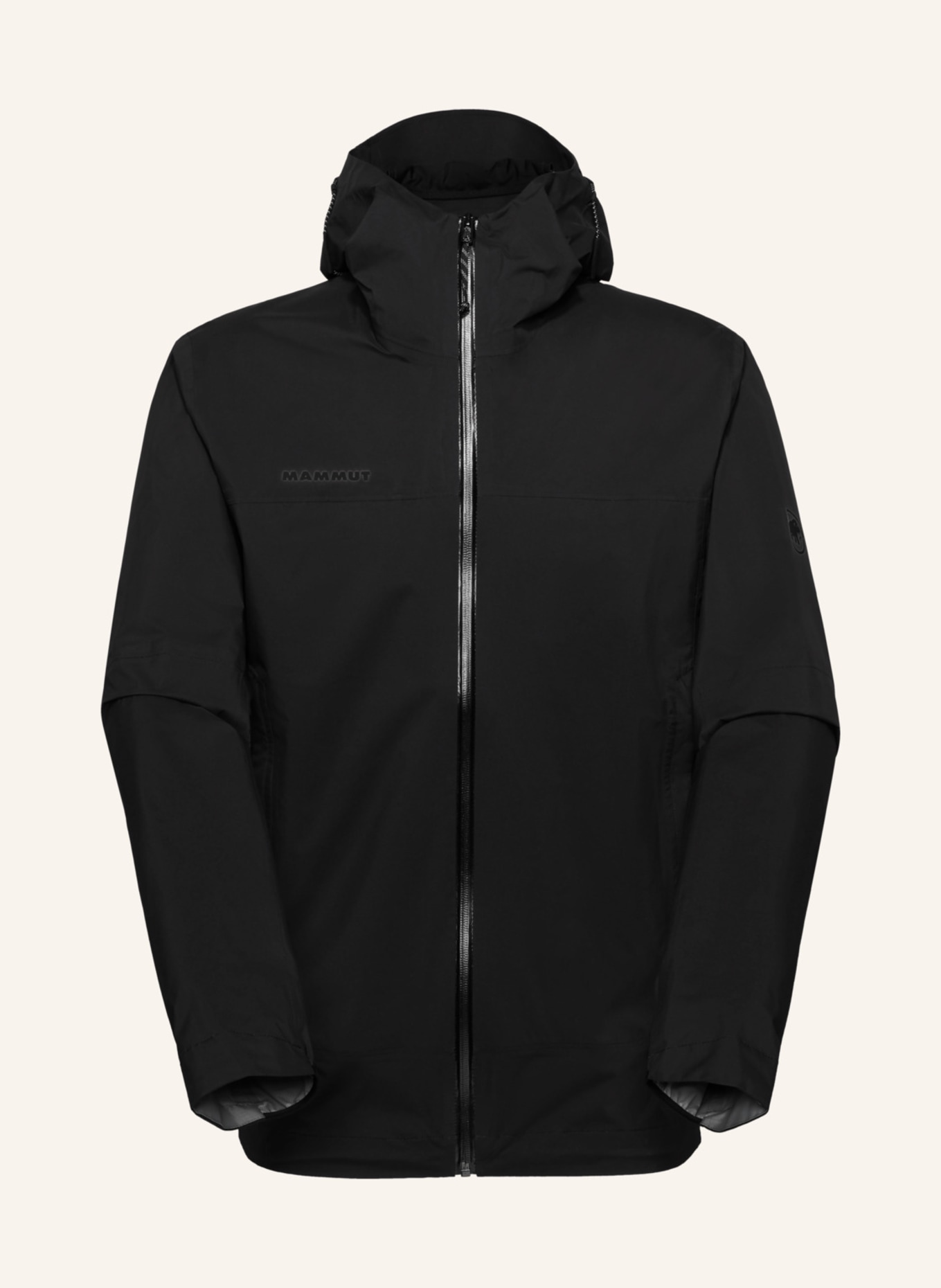 MAMMUT Ducan HS Hooded Jacket Men: SCHWARZ