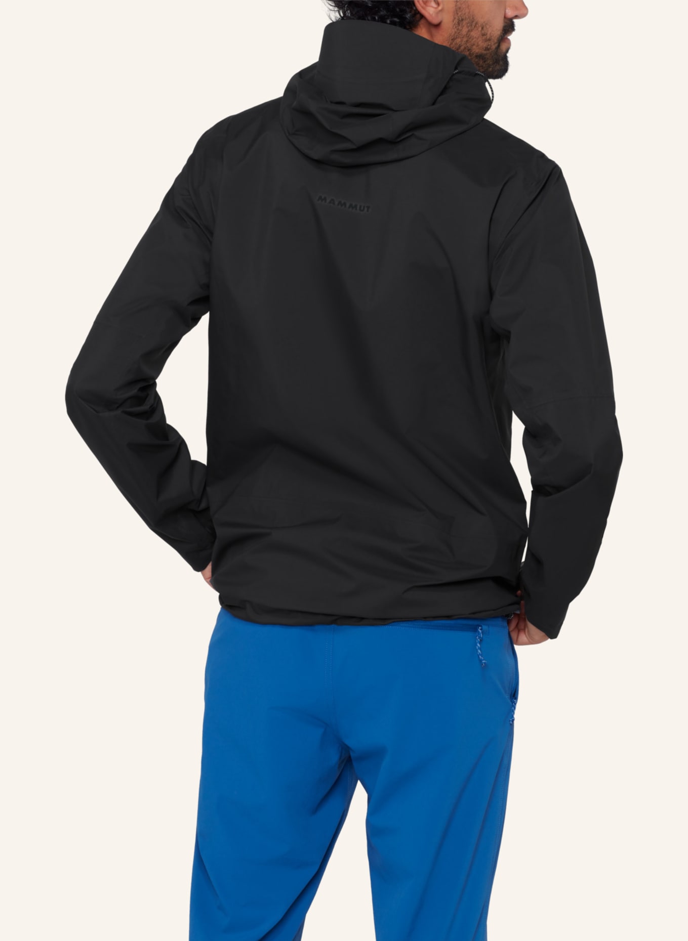 MAMMUT Ducan HS Hooded Jacket Men: SCHWARZ