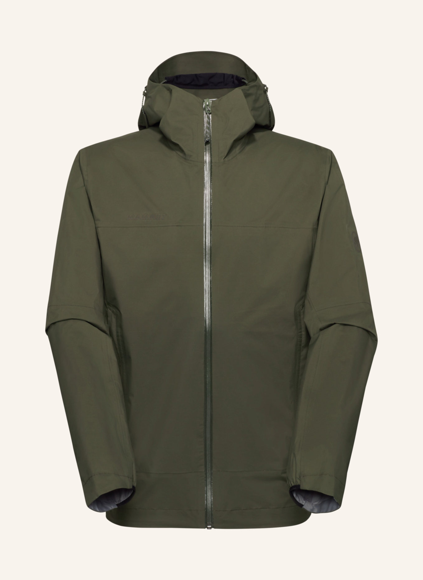 MAMMUT Ducan HS Hooded Jacket Men: GRÜN