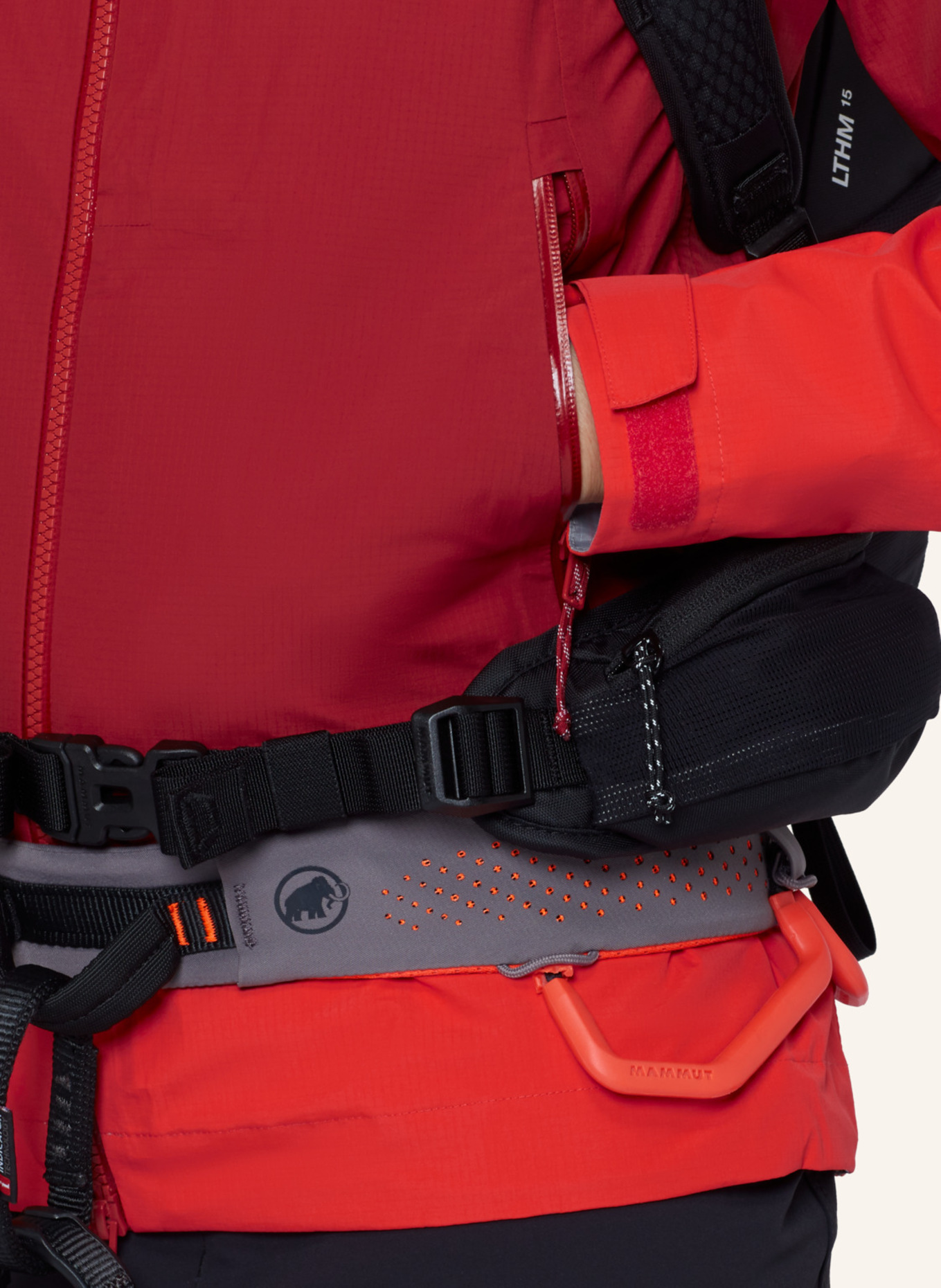 MAMMUT Hardshelljacke ALTO GUIDE HS mit Kapuze: ROT