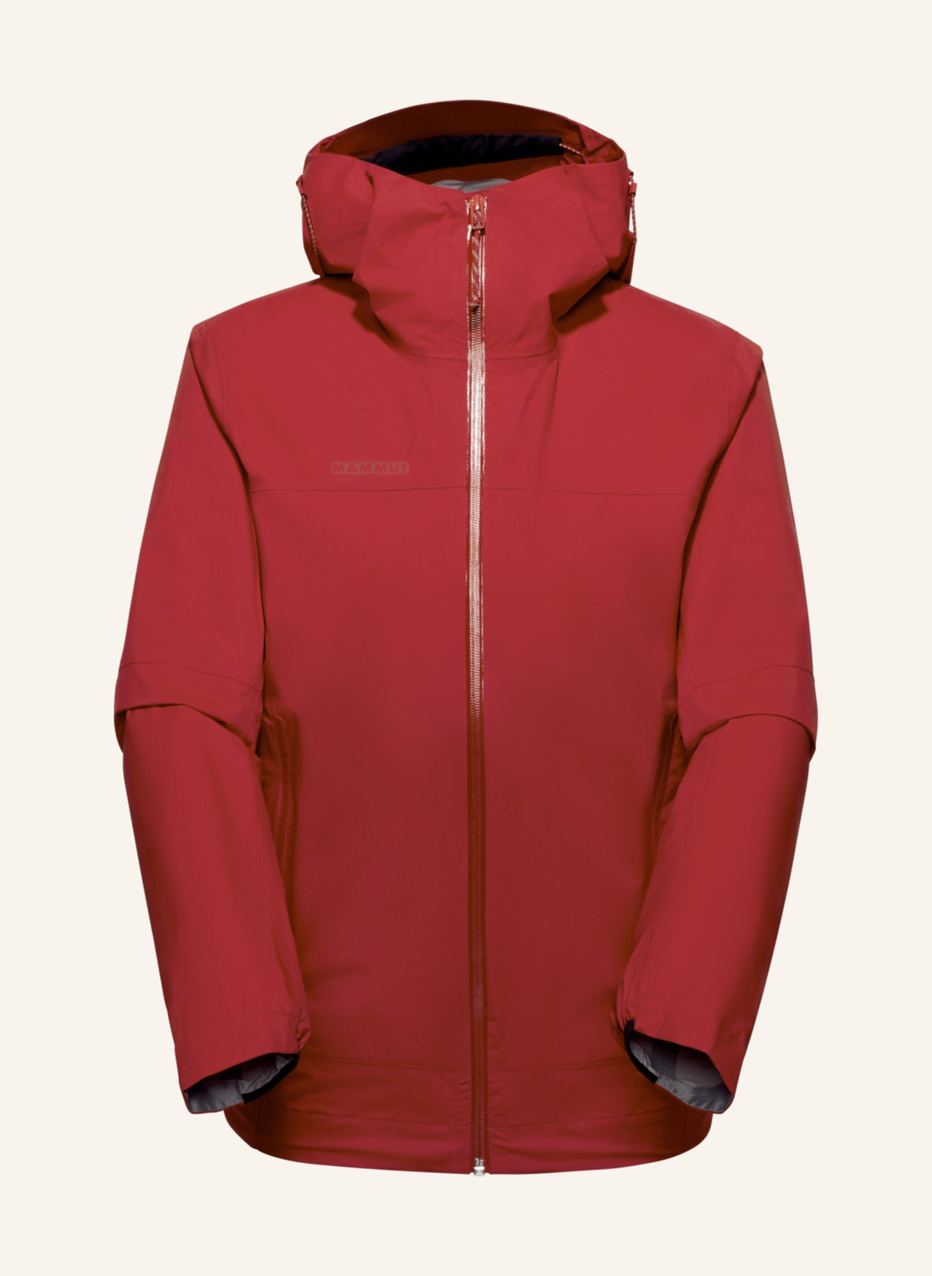 MAMMUT Ducan HS Hooded Jacket Women: ROT