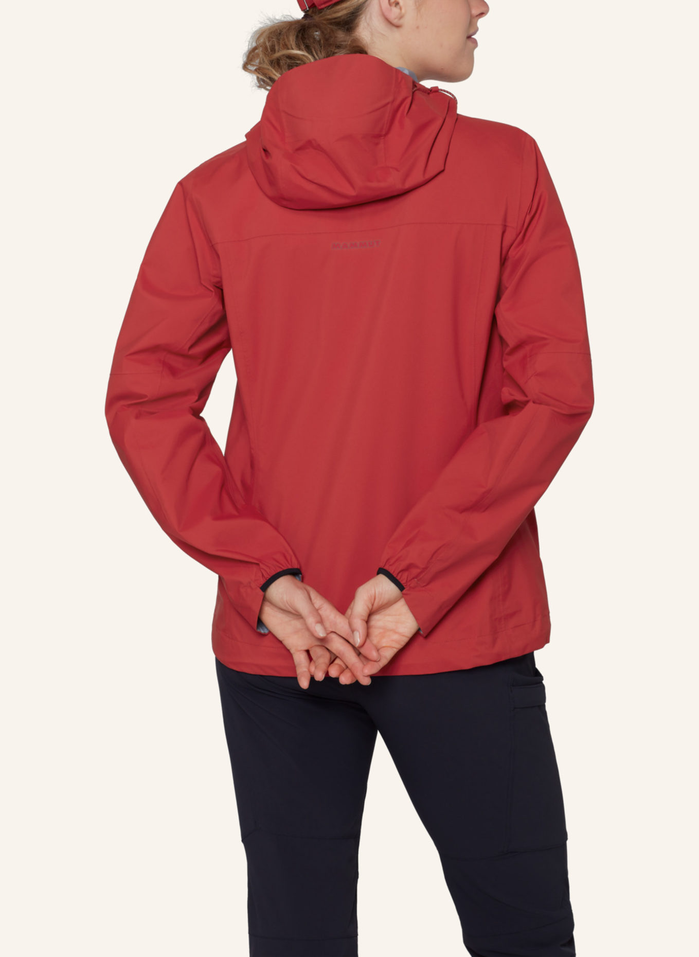 MAMMUT Ducan HS Hooded Jacket Women: ROT