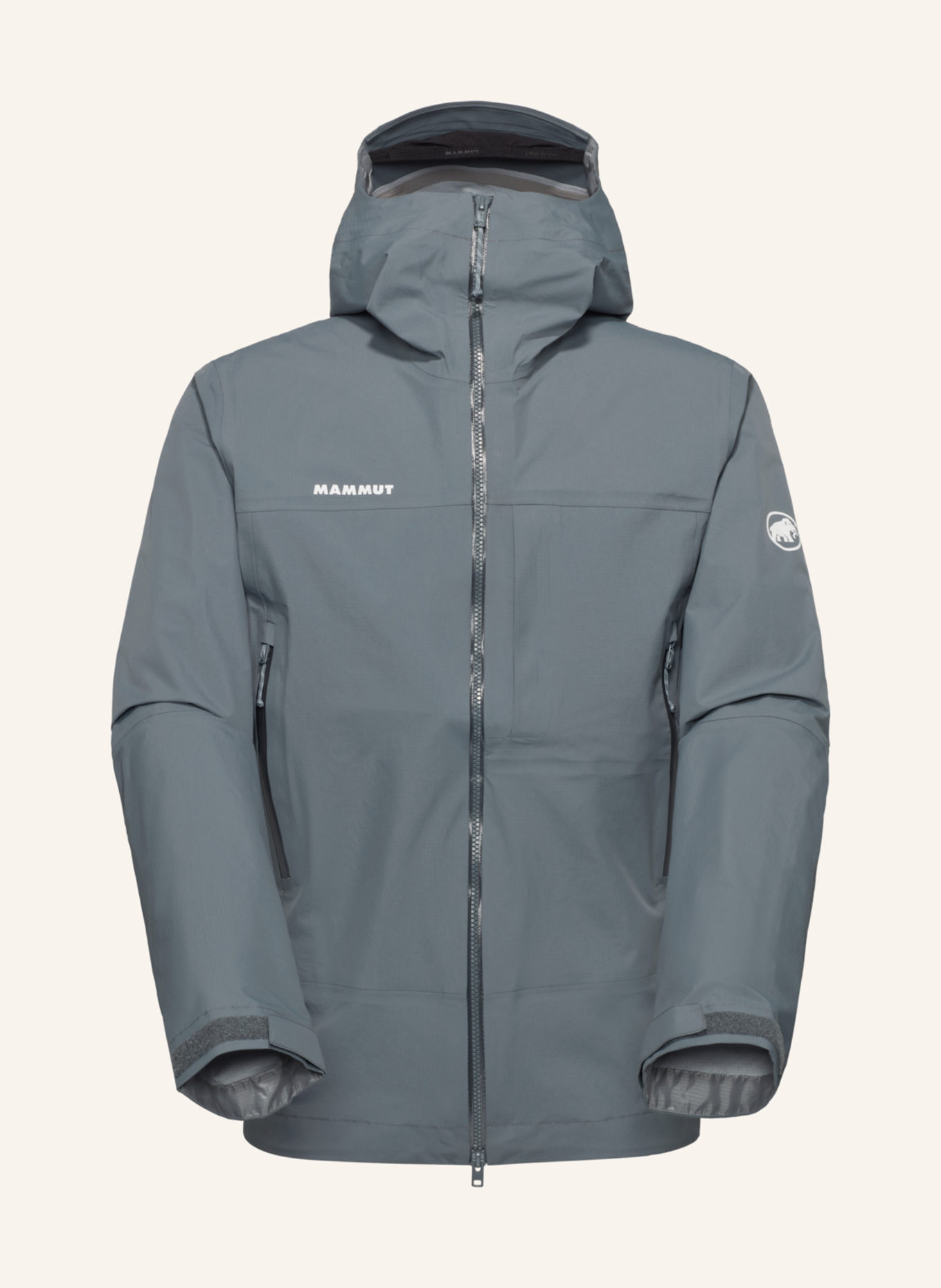 MAMMUT Alto Guide HS Hooded Jacket Men: GRAU