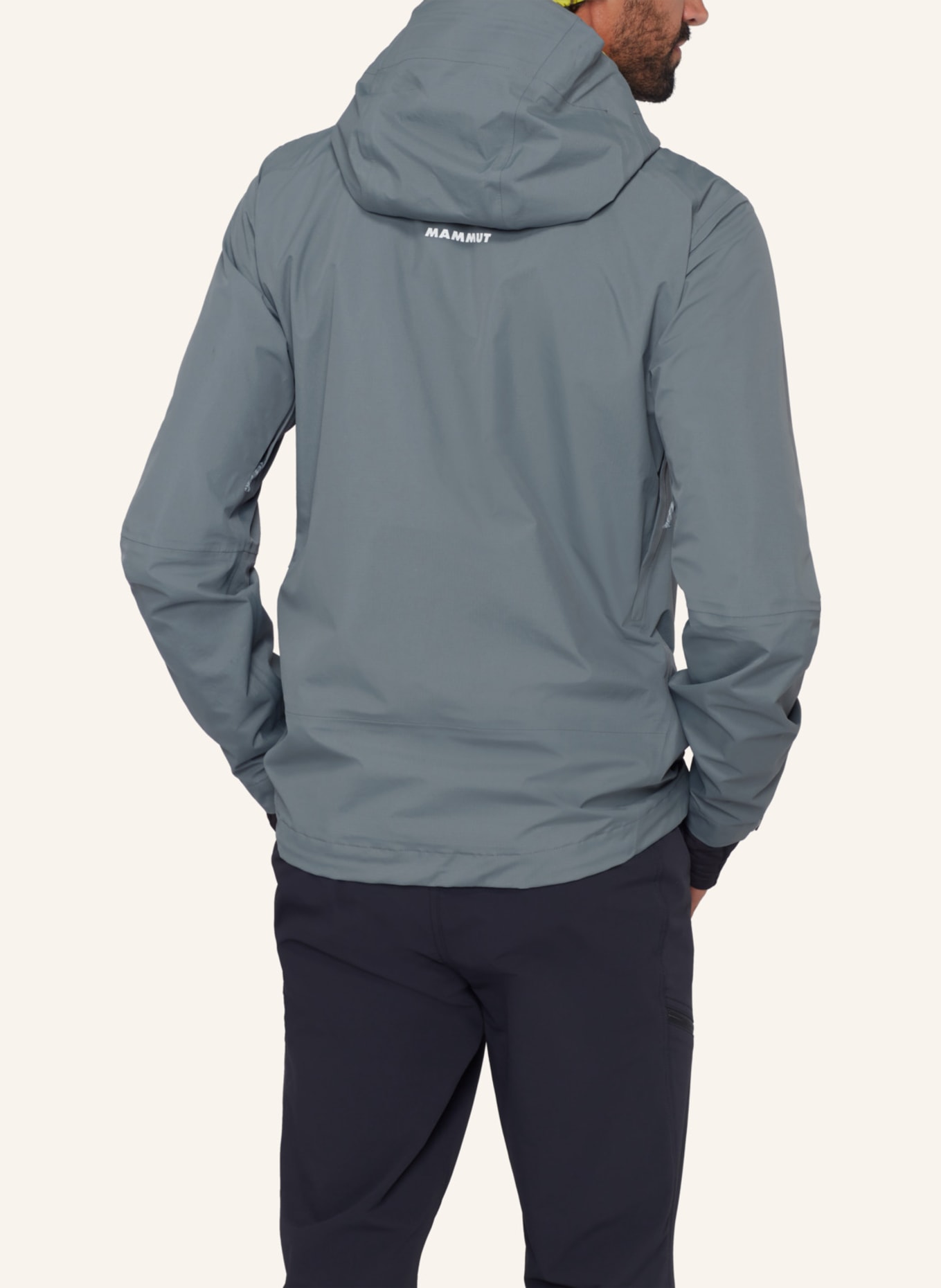 MAMMUT Alto Guide HS Hooded Jacket Men: GRAU