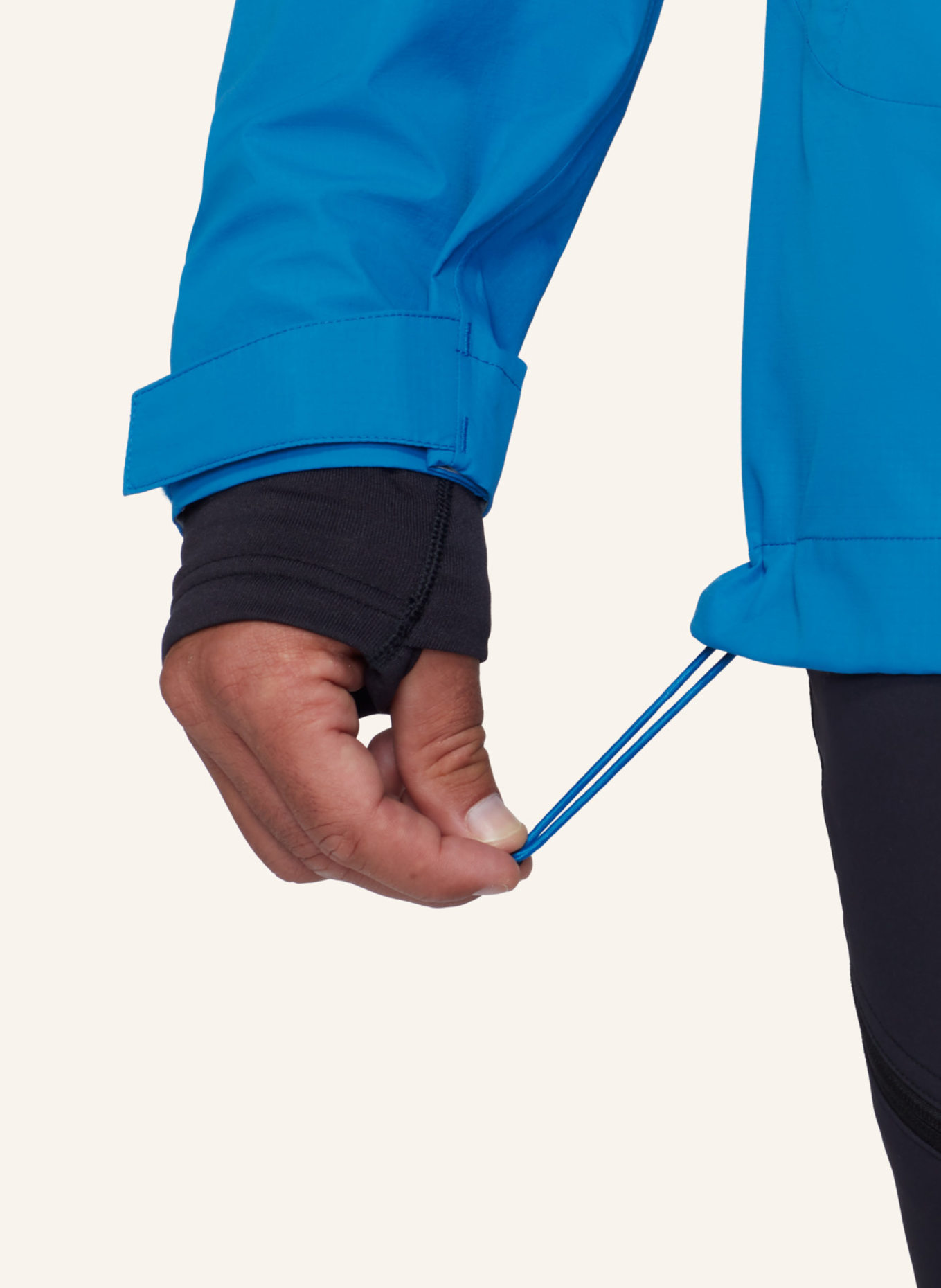 MAMMUT Alto Guide HS Hooded Jacket Men: BLAU