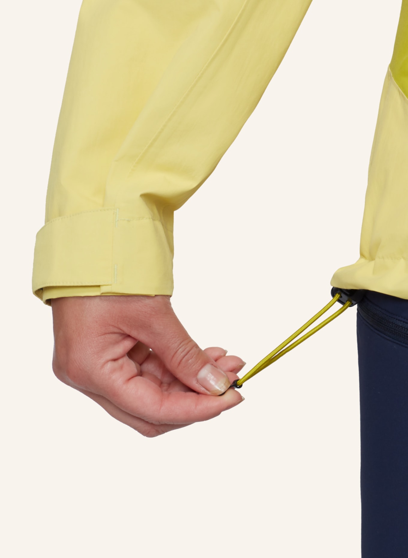 MAMMUT Crag HS Hooded Jacket Women: GELB