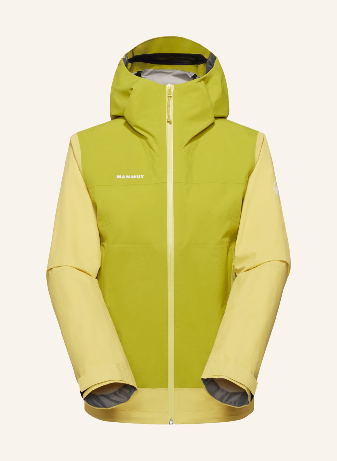 MAMMUT Crag HS Hooded Jacket Women: GELB