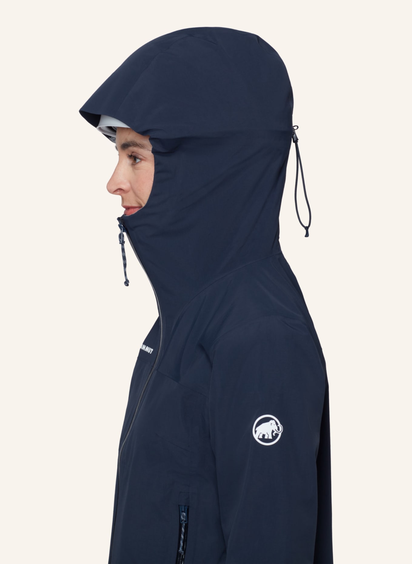 MAMMUT Crag HS Hooded Jacket Women: BLAU