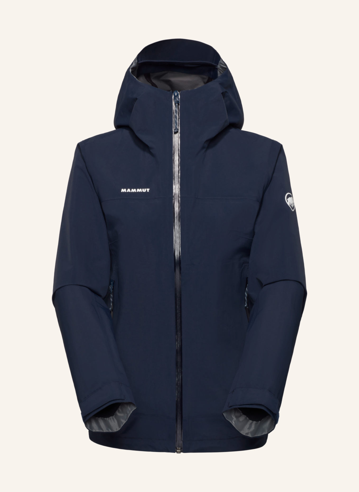 MAMMUT Crag HS Hooded Jacket Women: BLAU