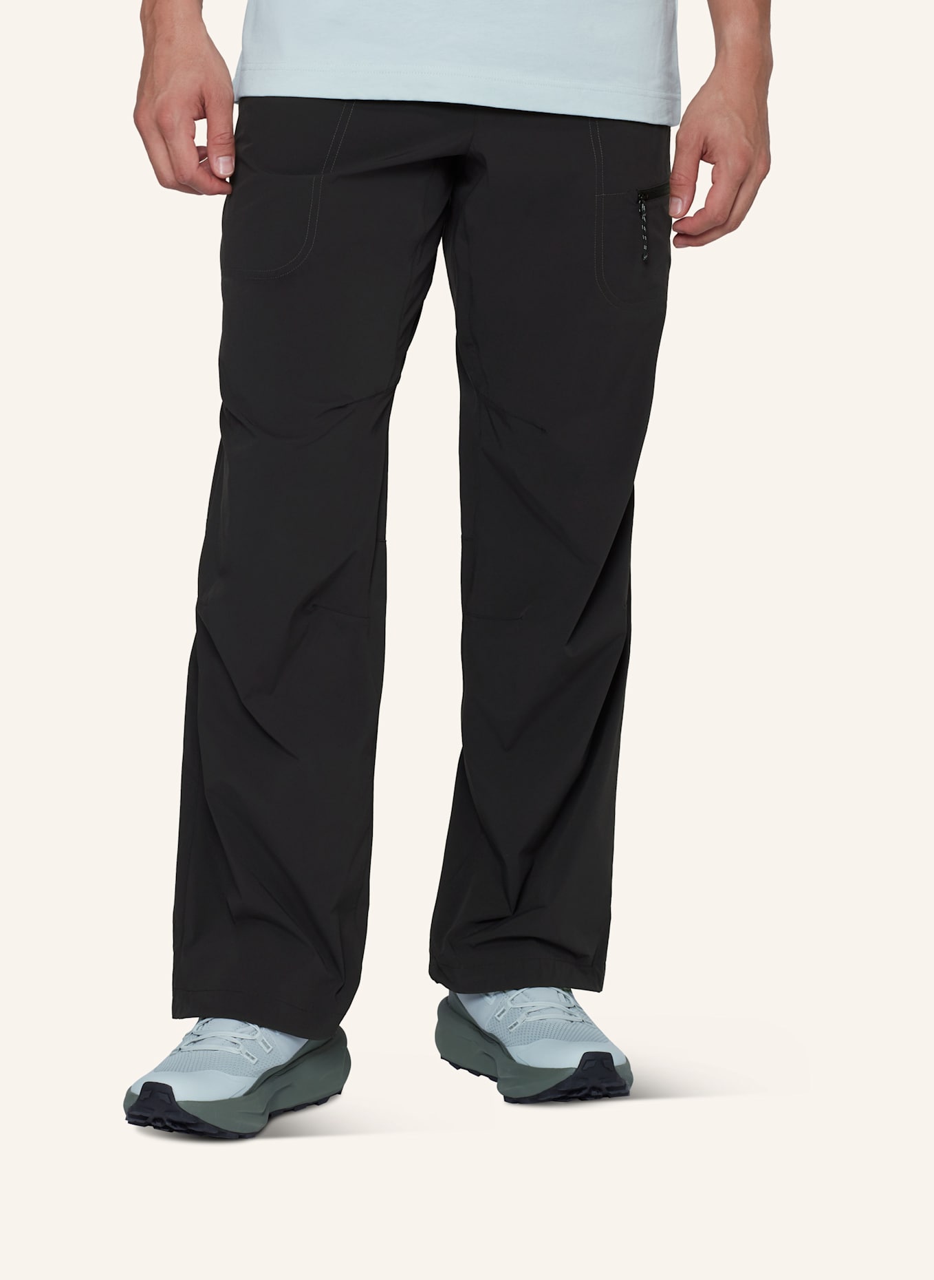 MAMMUT Sender Climbing Pants Men: SCHWARZ