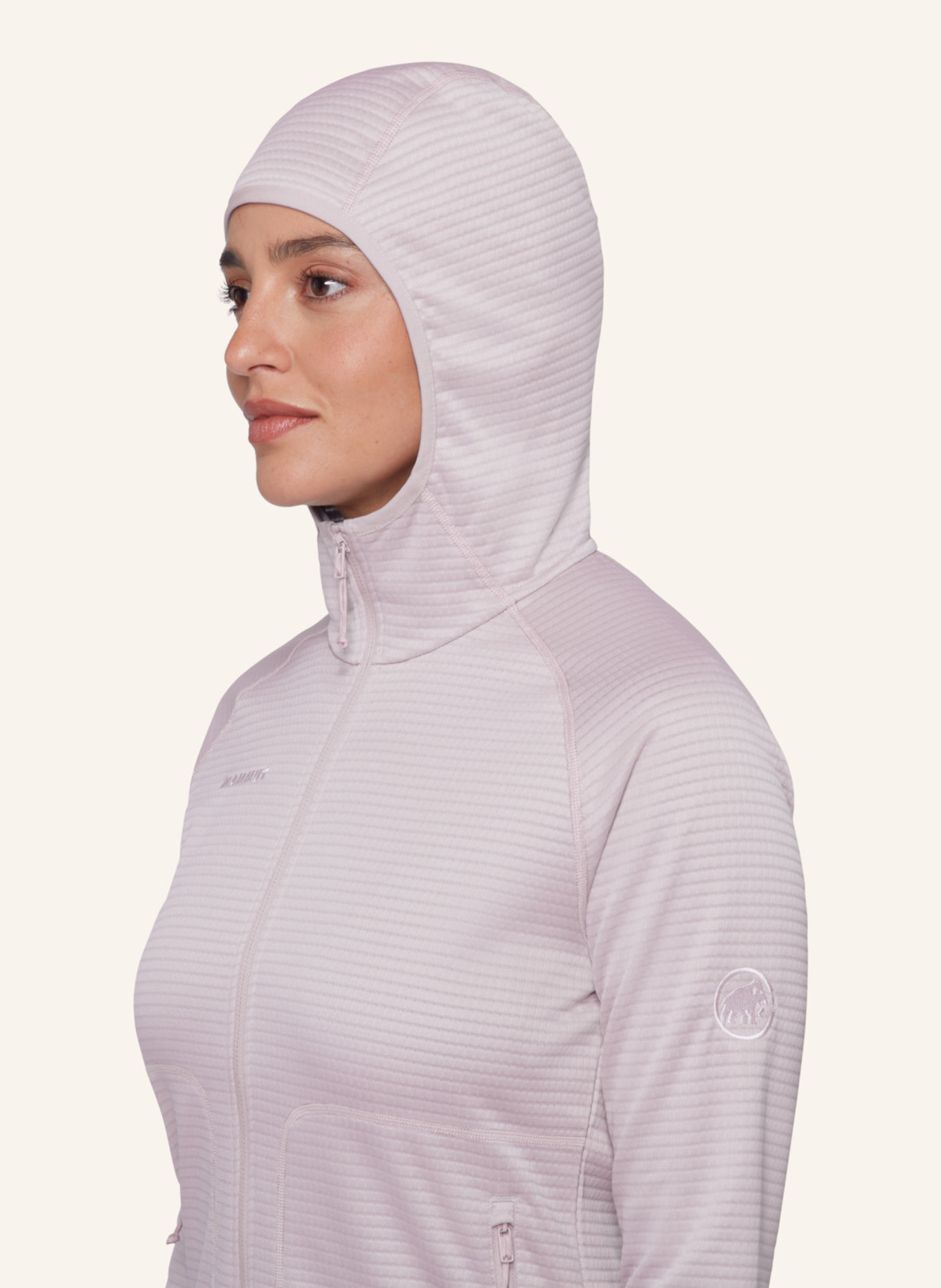 MAMMUT Crag ML Hooded Jacket Women: LILA