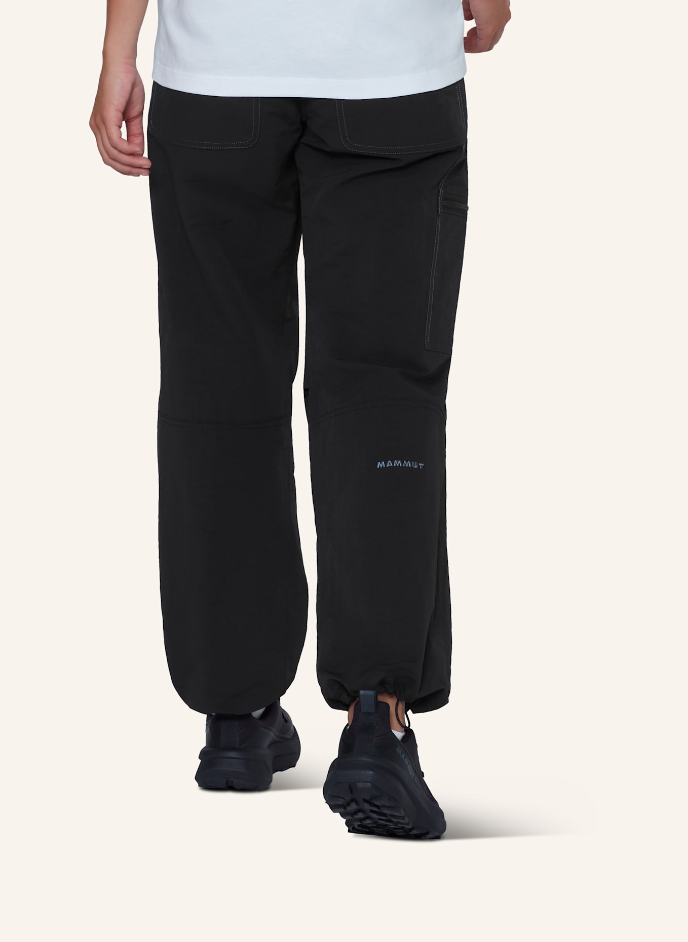 MAMMUT Kletterhose WORKHORSE CLIMBING: SCHWARZ