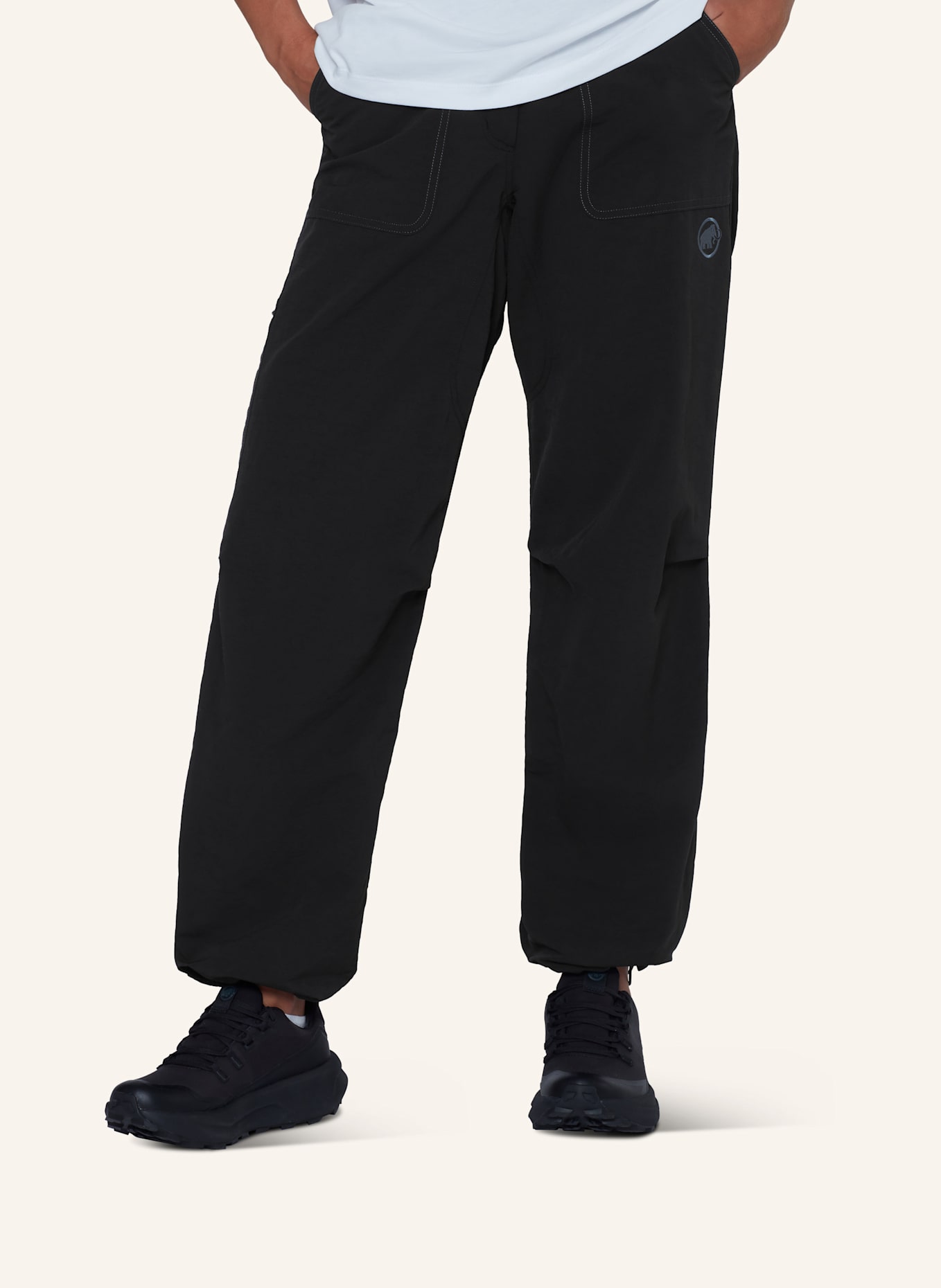 MAMMUT Kletterhose WORKHORSE CLIMBING: SCHWARZ