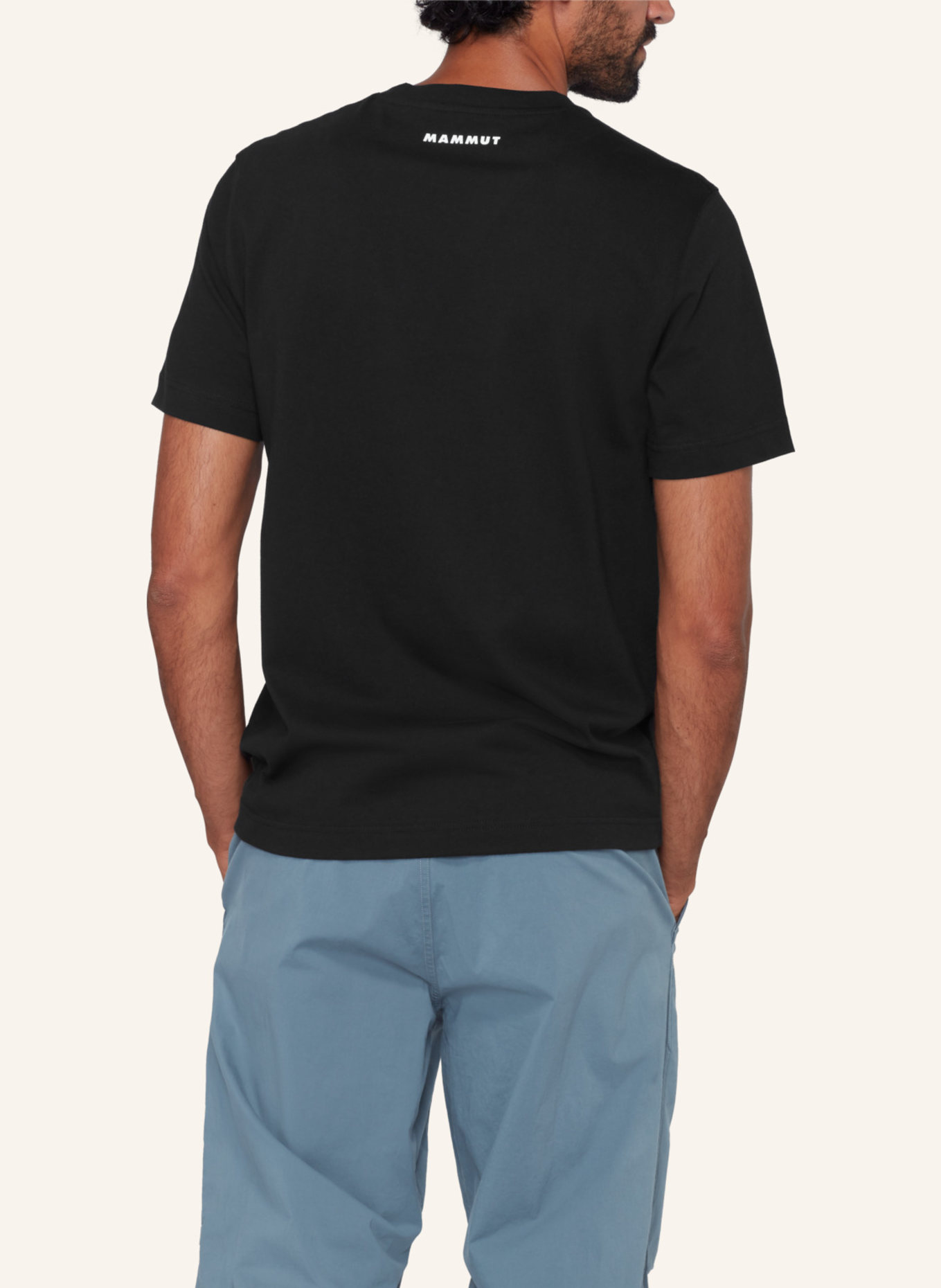 MAMMUT Mammut Base T-Shirt Men Mini Logo: SCHWARZ