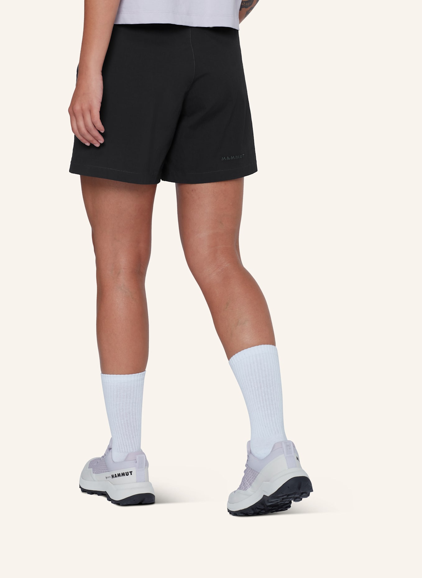 MAMMUT Crag Climbing Shorts Women: SCHWARZ