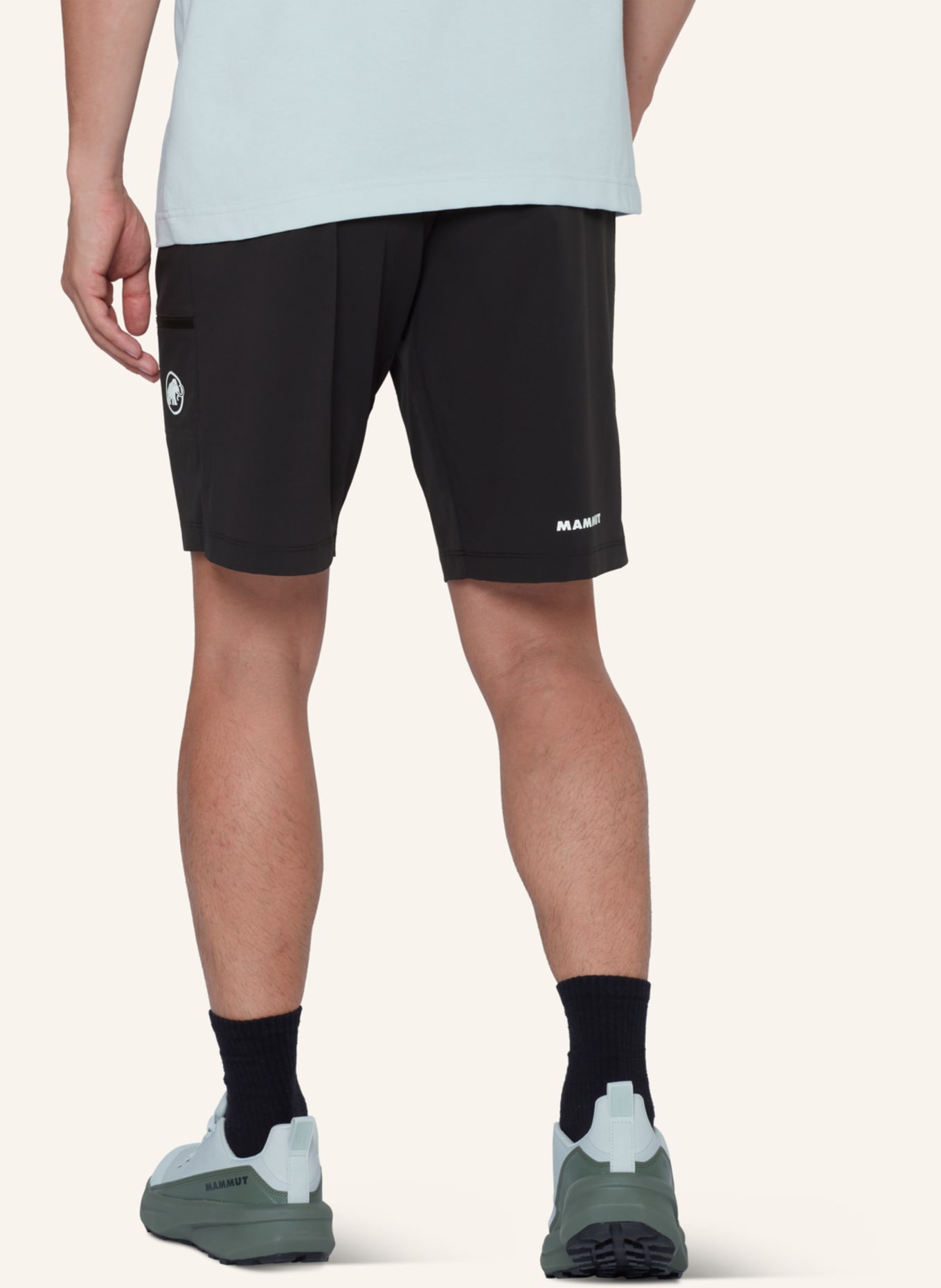 MAMMUT Sender Climbing Shorts Men: SCHWARZ
