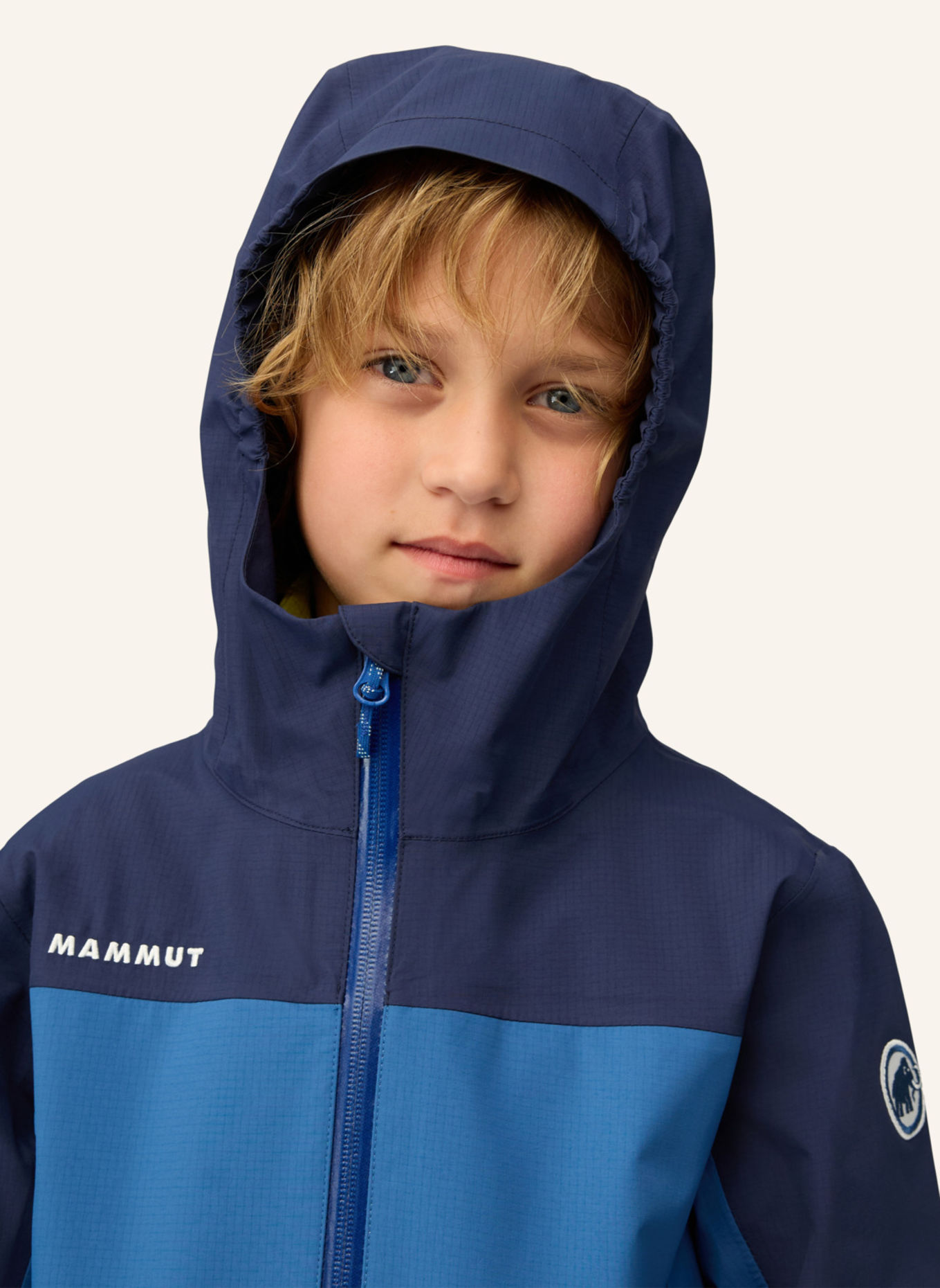 MAMMUT Taiss HS Hooded Jacket Kids: BLAU