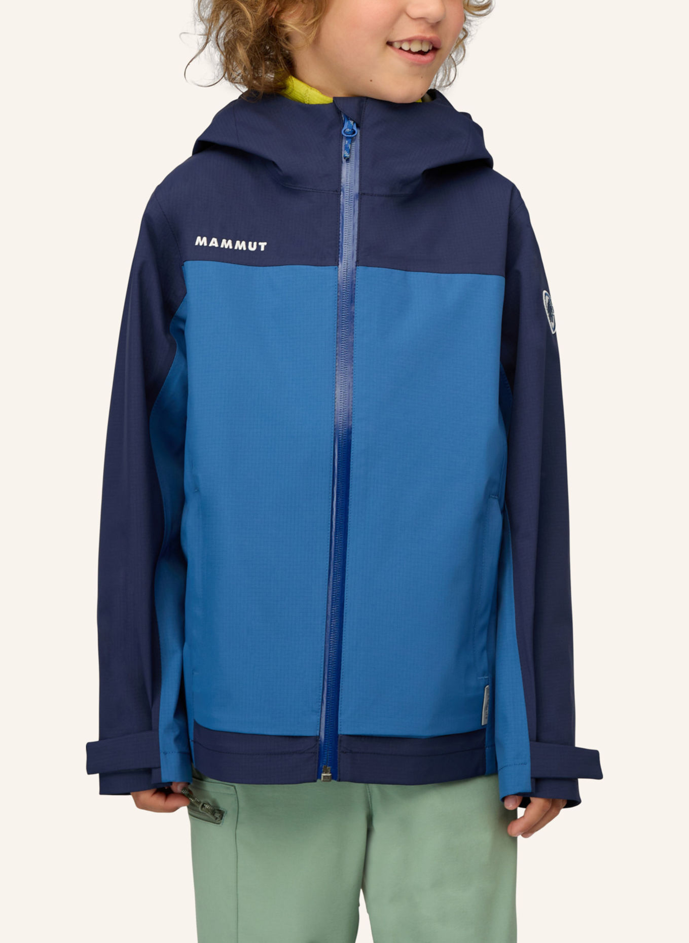 MAMMUT Taiss HS Hooded Jacket Kids: BLAU