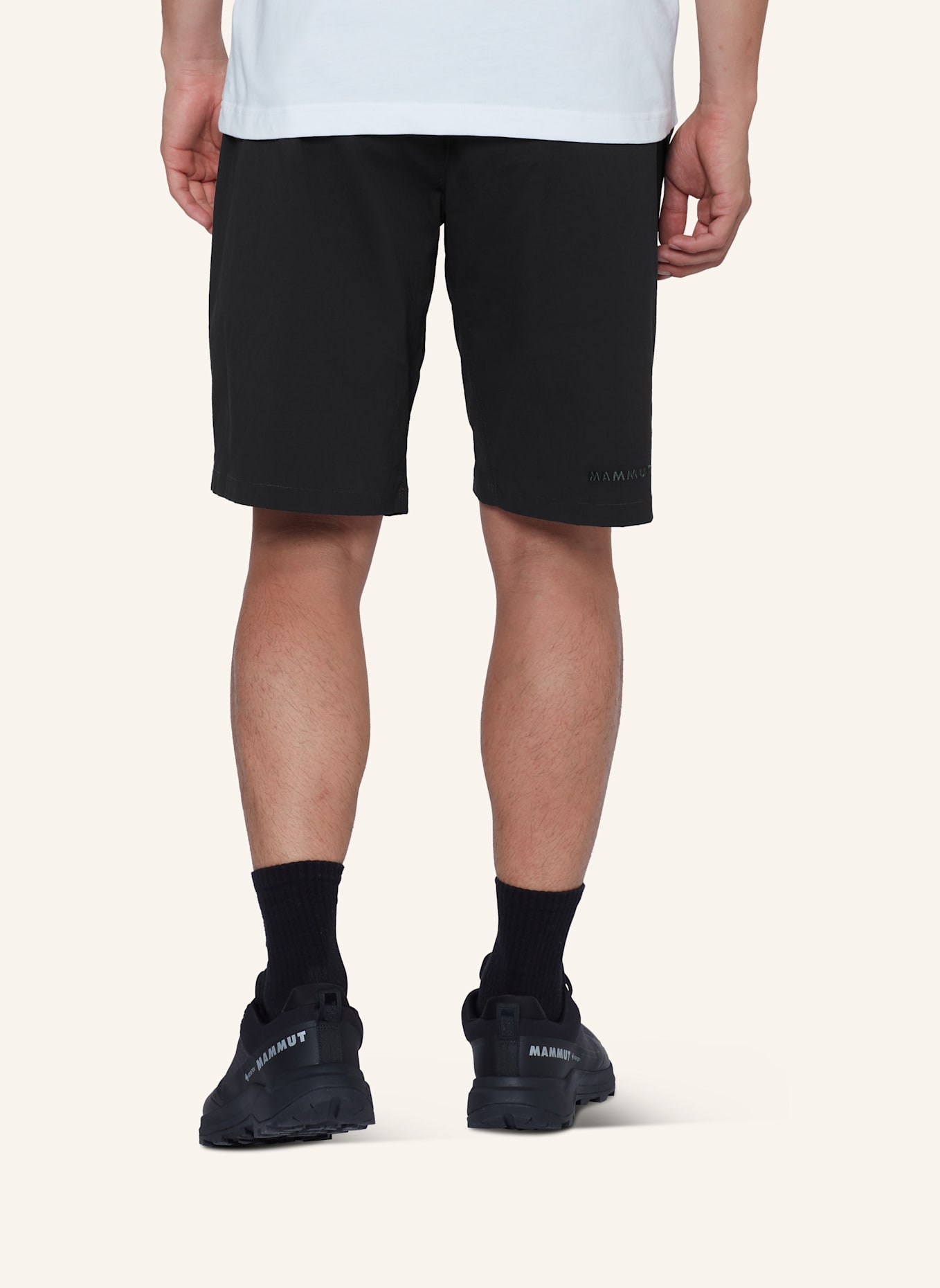 MAMMUT Crag Climbing Shorts Men: SCHWARZ