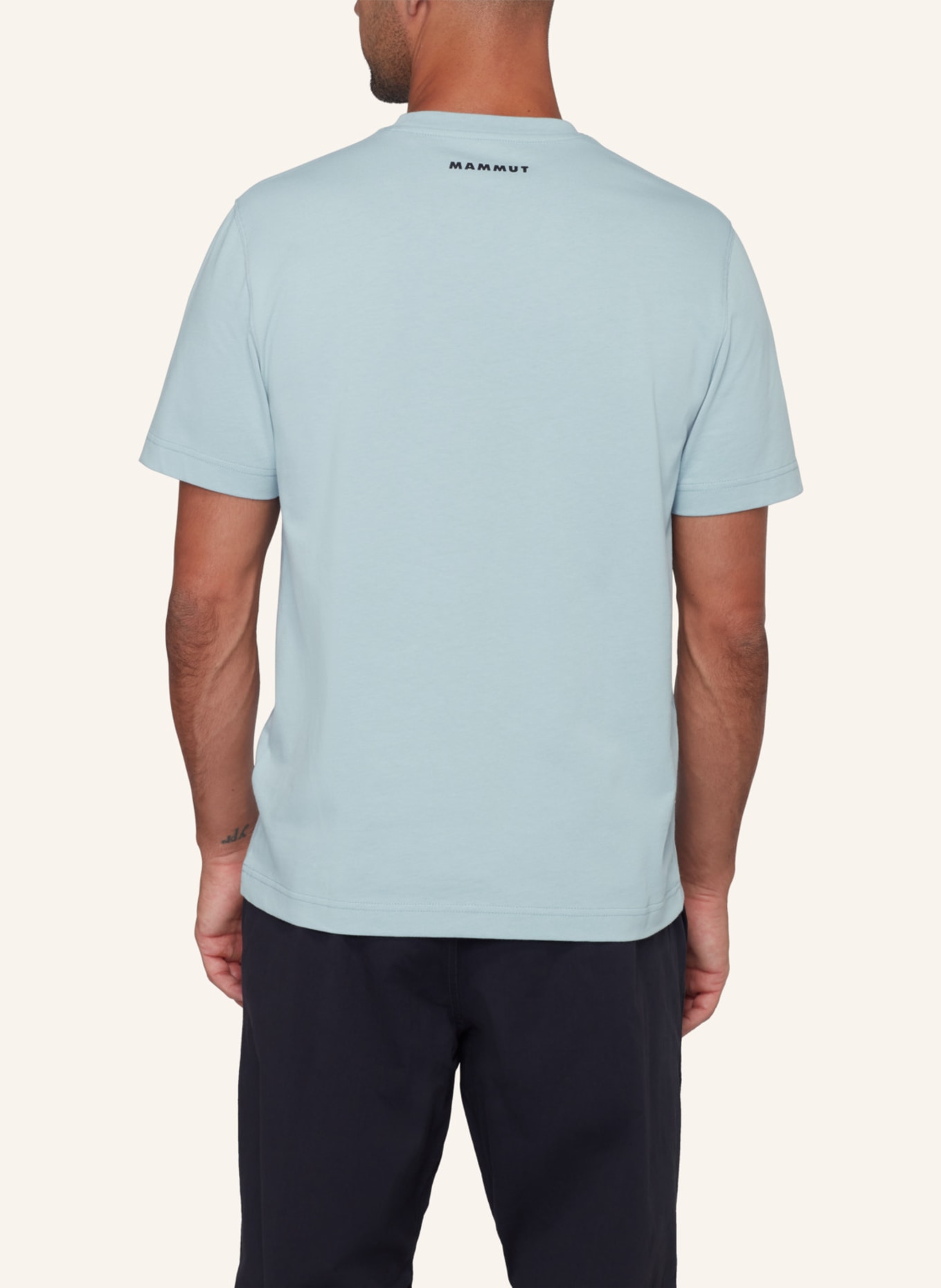 MAMMUT Mammut Base T-Shirt Men Hand: BLAU