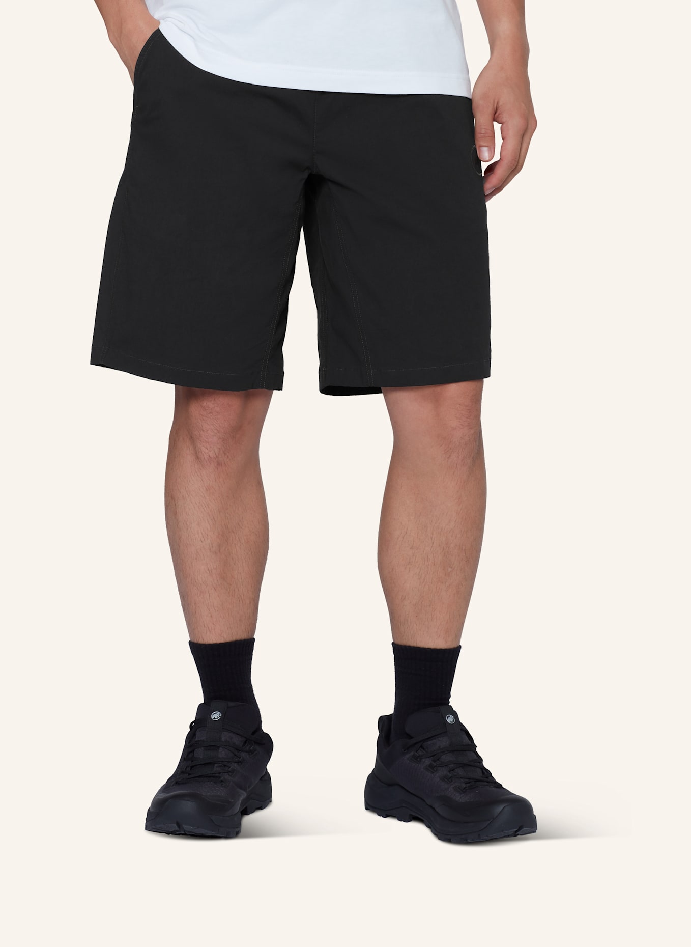 MAMMUT Crag Climbing Shorts Men: SCHWARZ