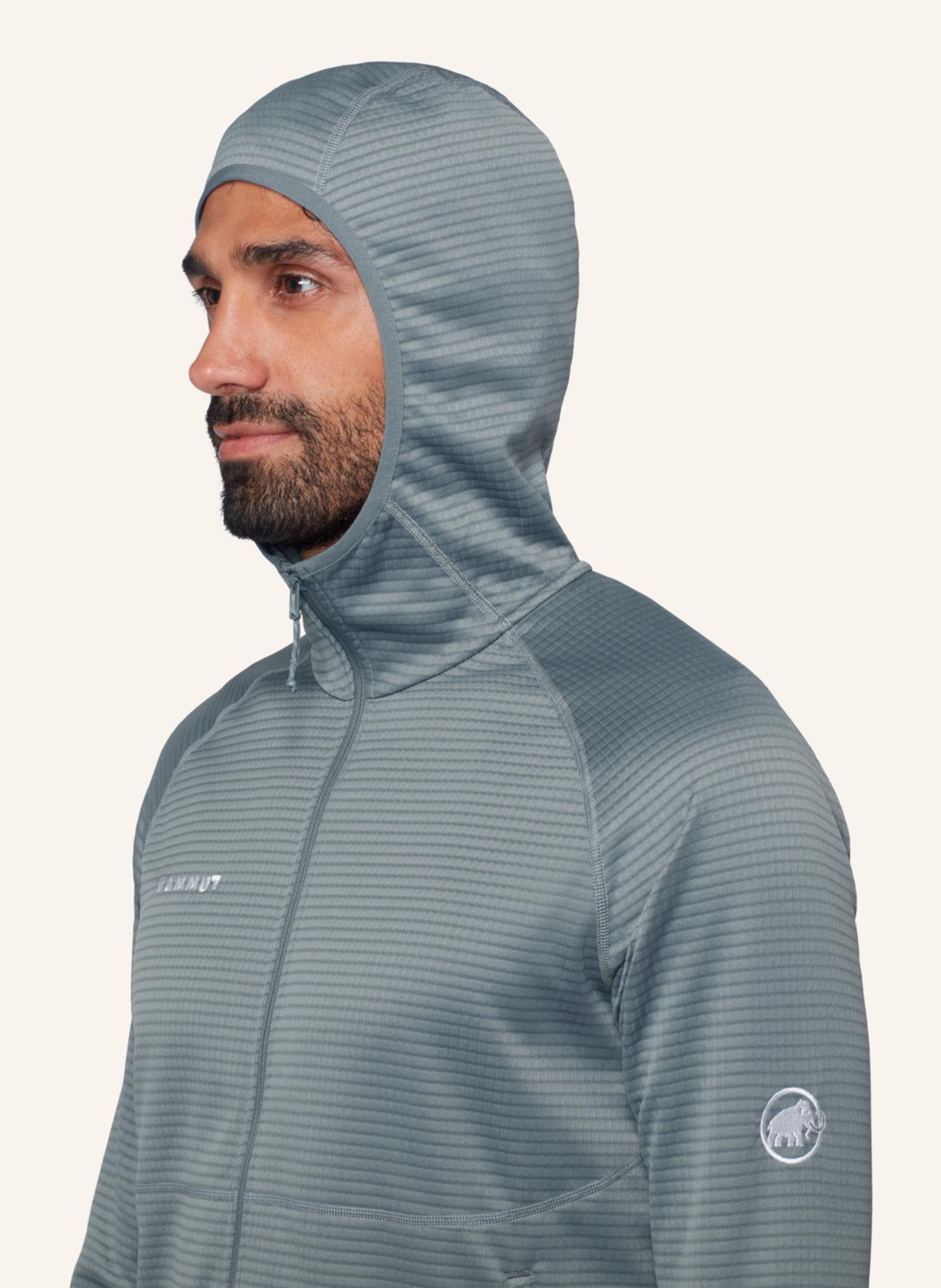MAMMUT Crag ML Hooded Jacket Men: GRAU