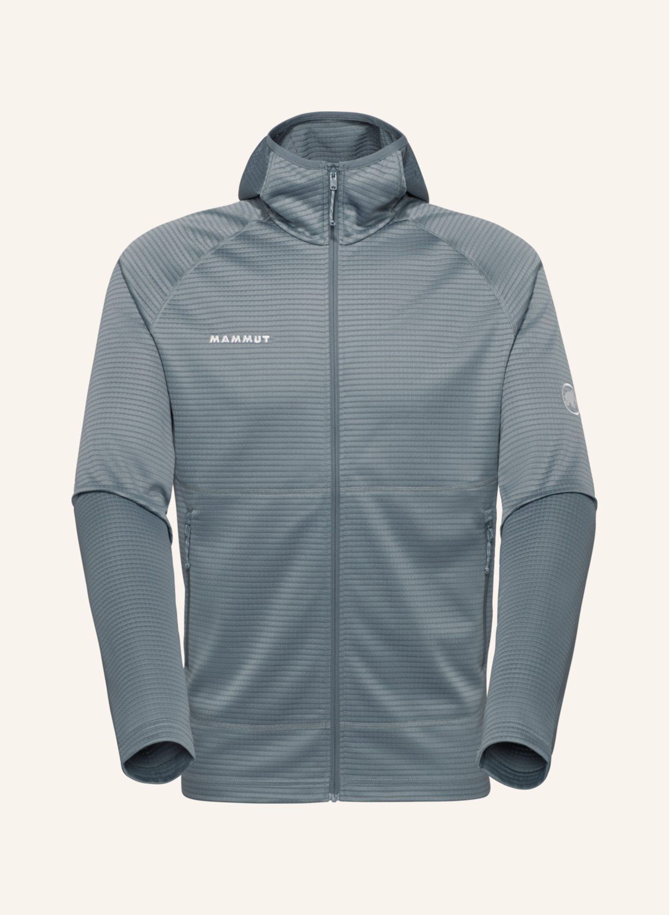 MAMMUT Crag ML Hooded Jacket Men: GRAU