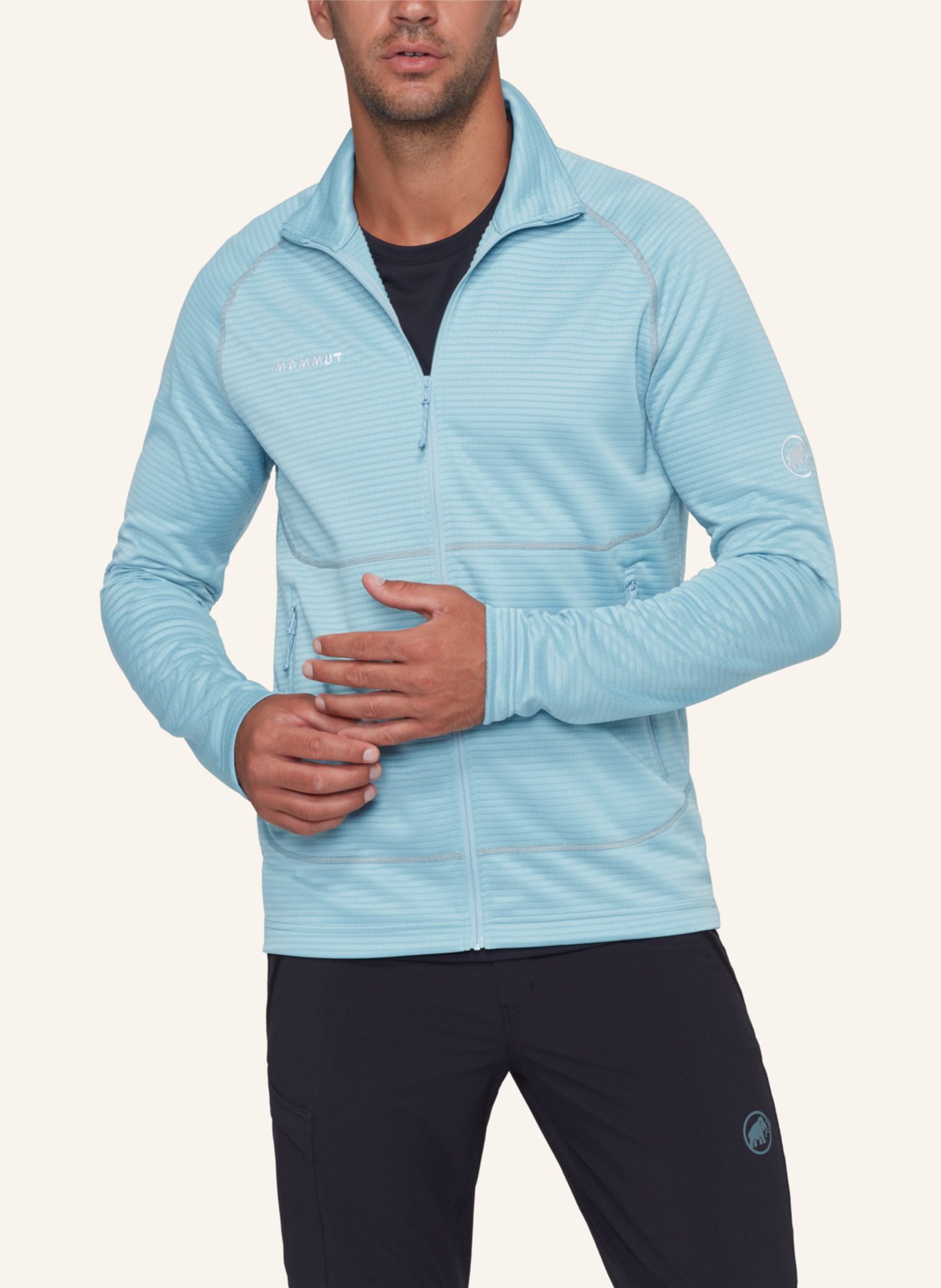 MAMMUT Crag ML Jacket Men: BLAU