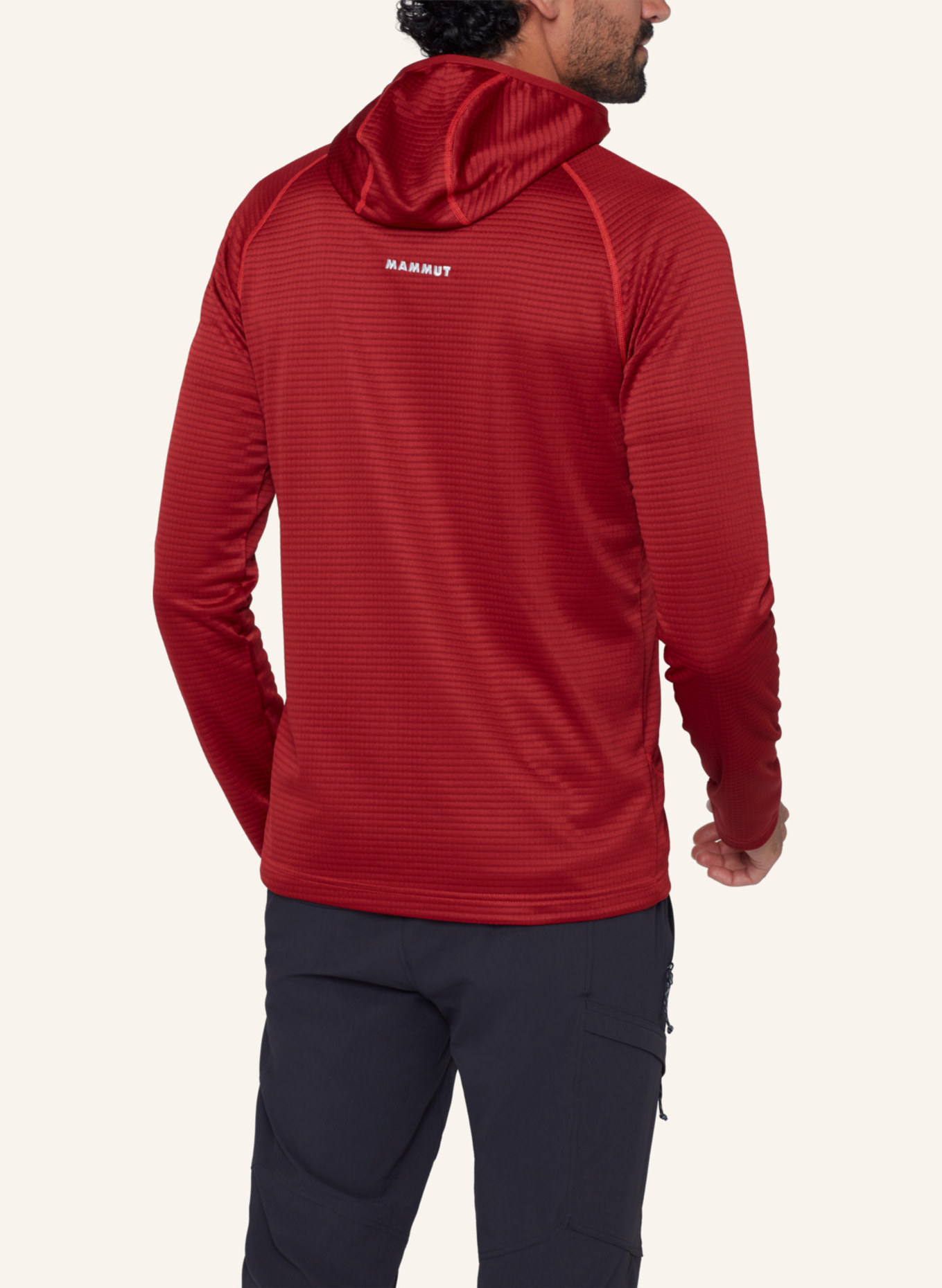 MAMMUT Crag ML Hooded Jacket Men: ROT