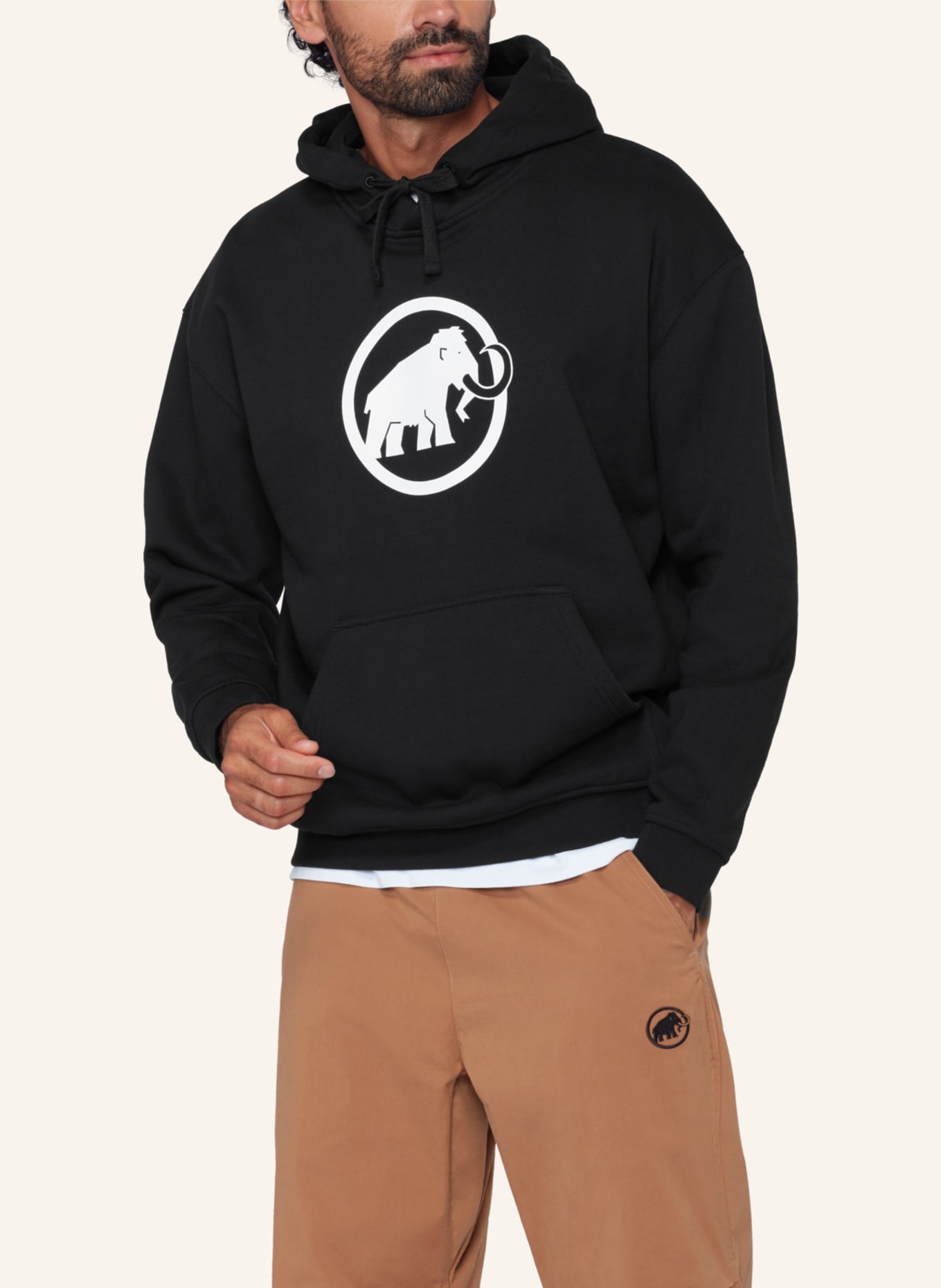 MAMMUT Mammut Base ML Hoody Men Classic: SCHWARZ