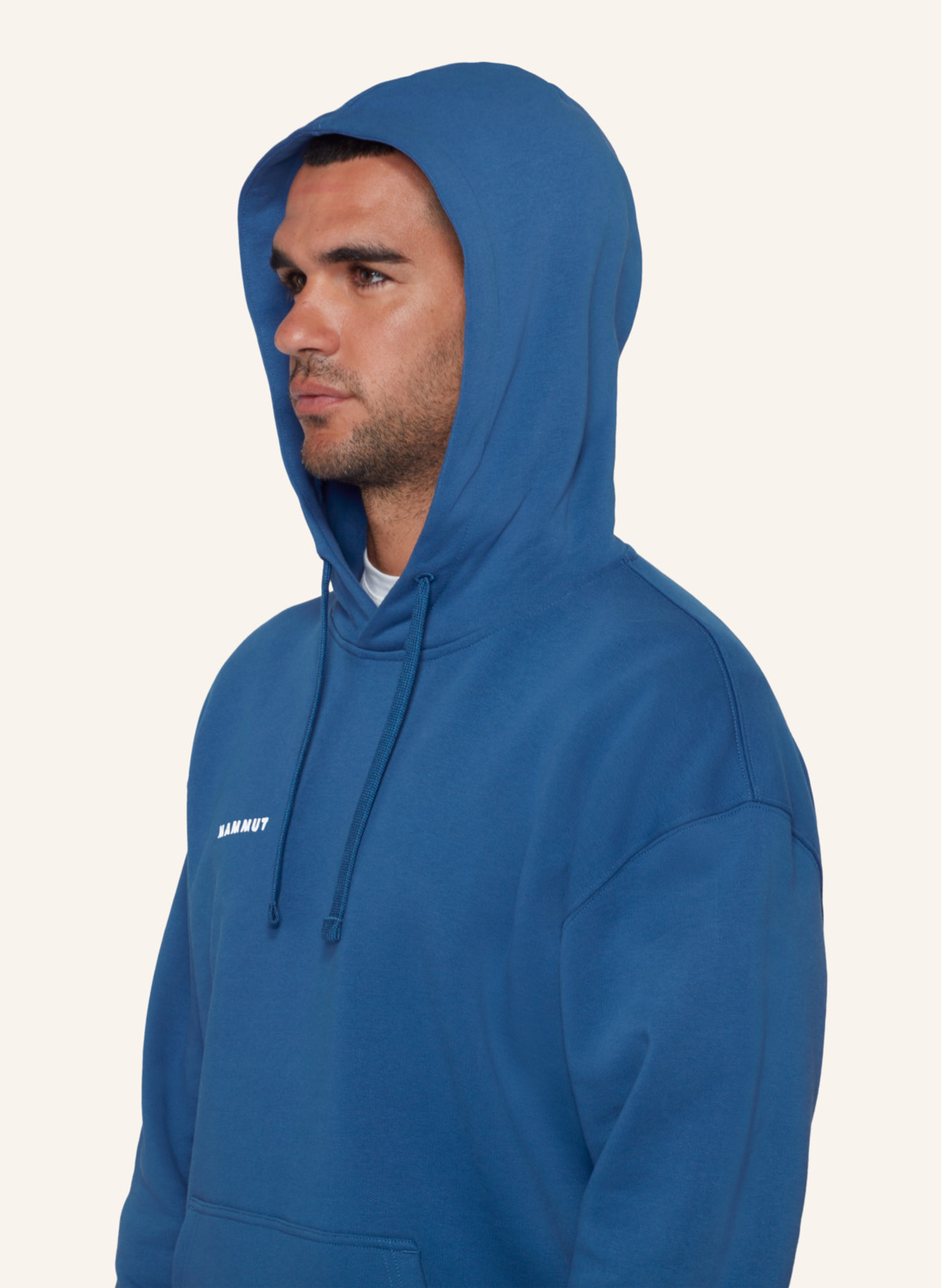 MAMMUT Mammut Base ML Hoody Men Mini Logo: BLAU