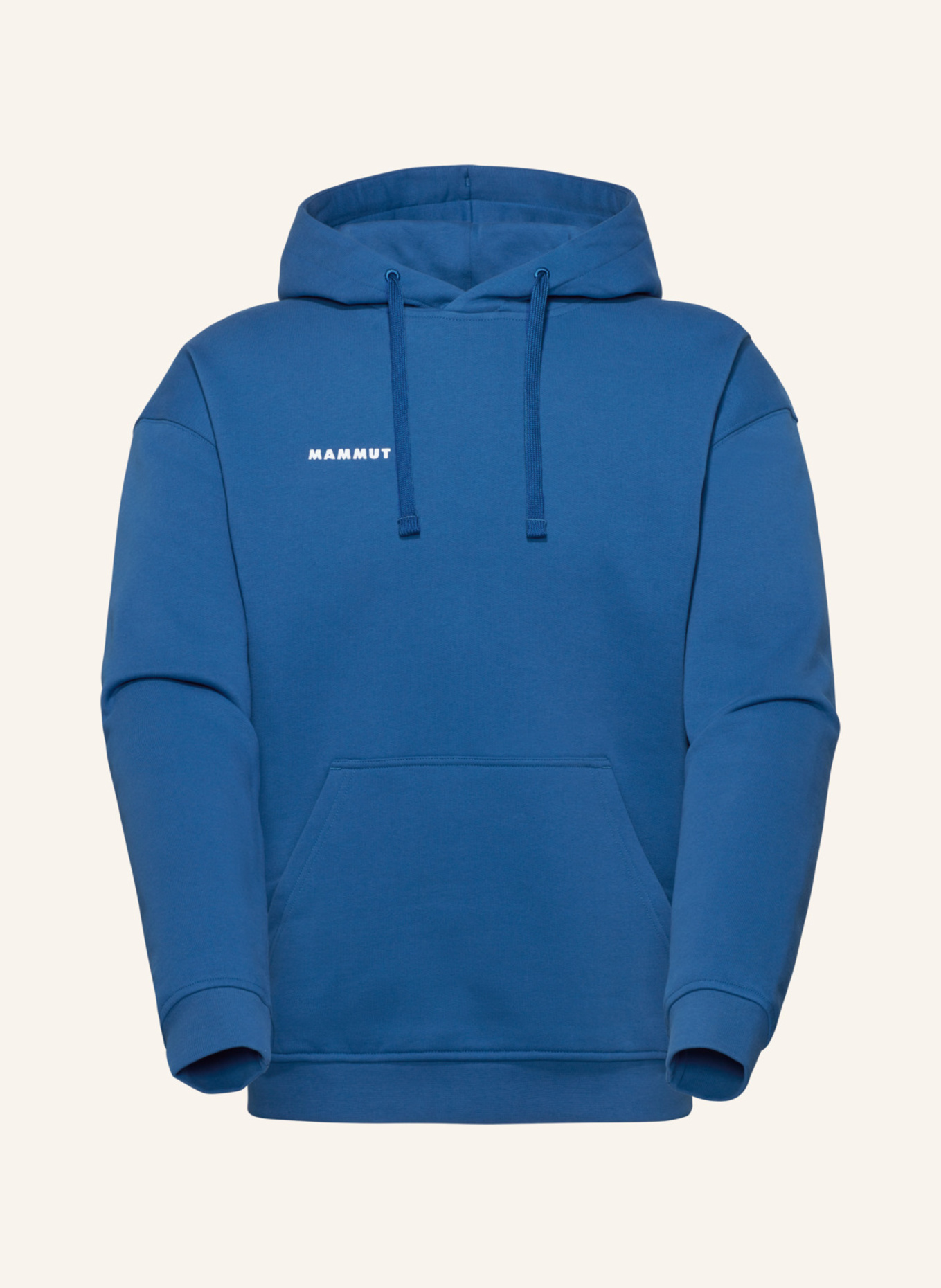MAMMUT Mammut Base ML Hoody Men Mini Logo: BLAU